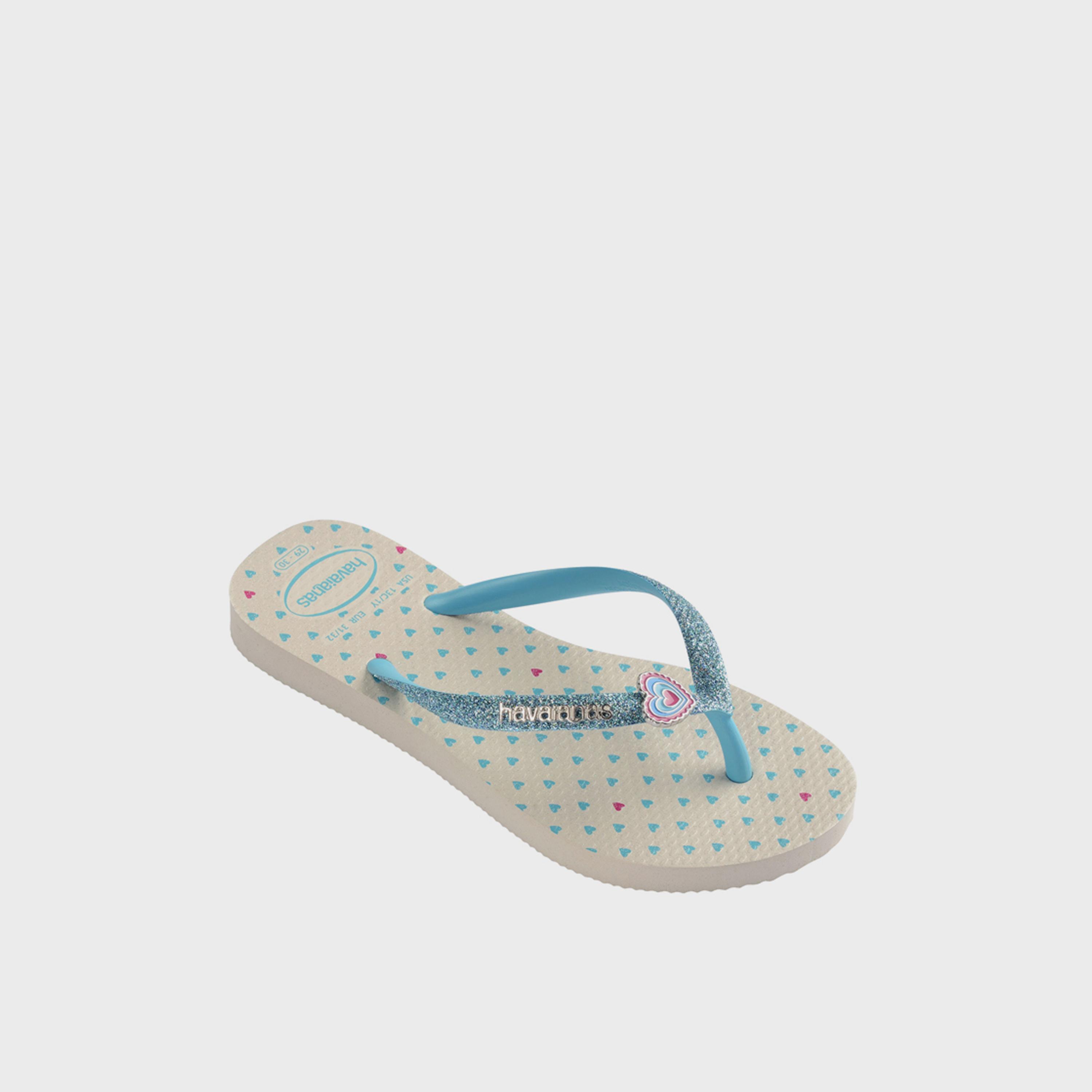 Havaianas Kids Slip-On  Slim Glitter II Thong Slippers | 4146976-0121-boys-shoes-flipflopsandslides-image-2