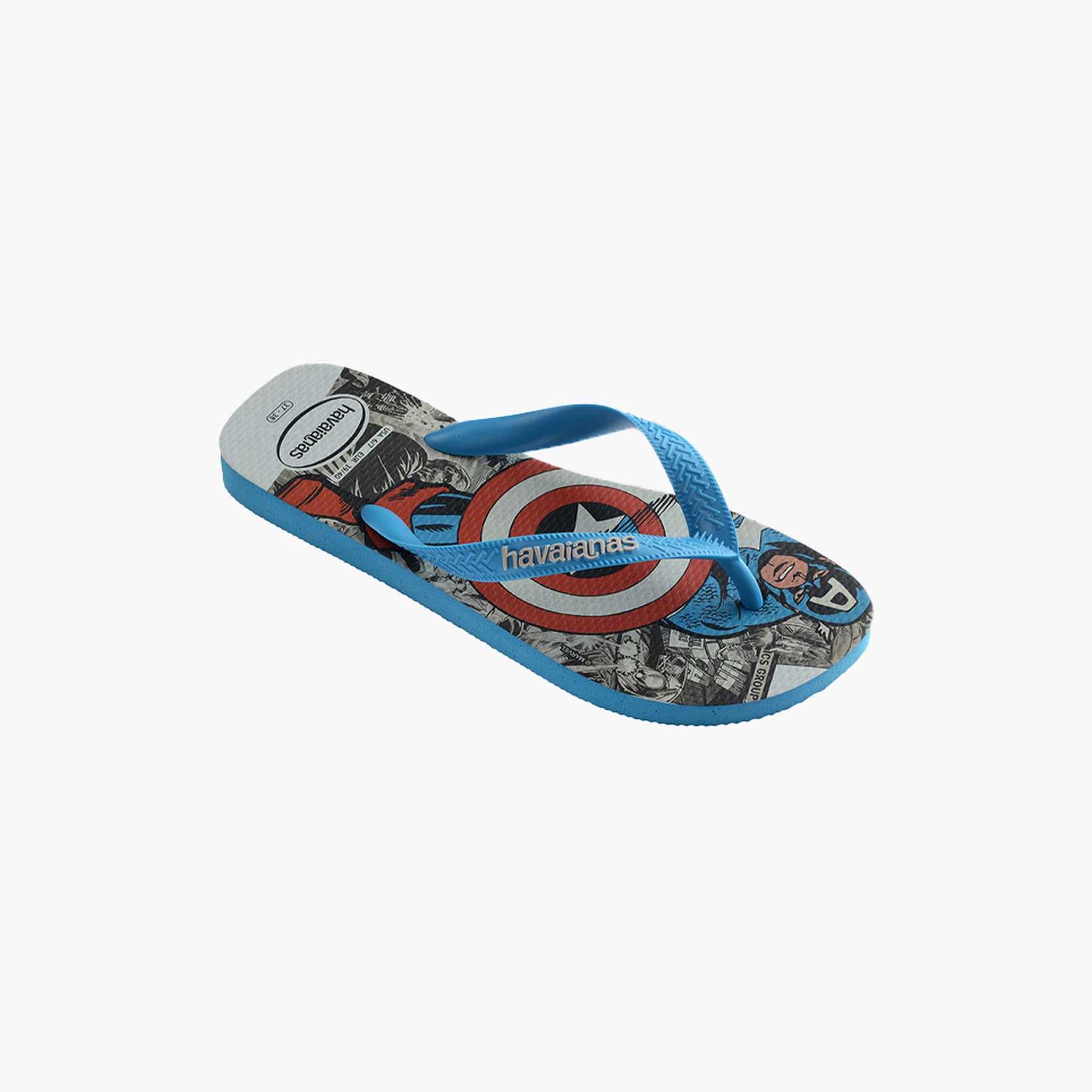 Havaianas Kids Slip-On Top Marvel Classics Thong Slippers | 4147012.0212-boys-shoes-flipflopsandslides-image-4