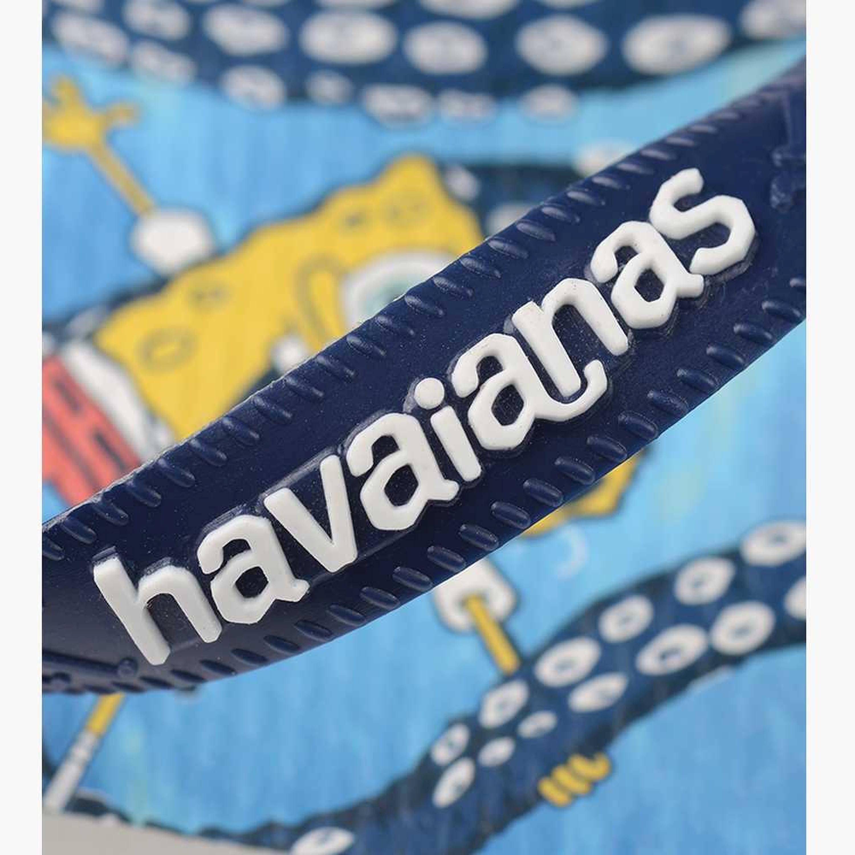 Havaianas Kids Slip-On Top Bob Sponge Thong Slippers | 4147066.0001-boys-shoes-flipflopsandslides-image-5