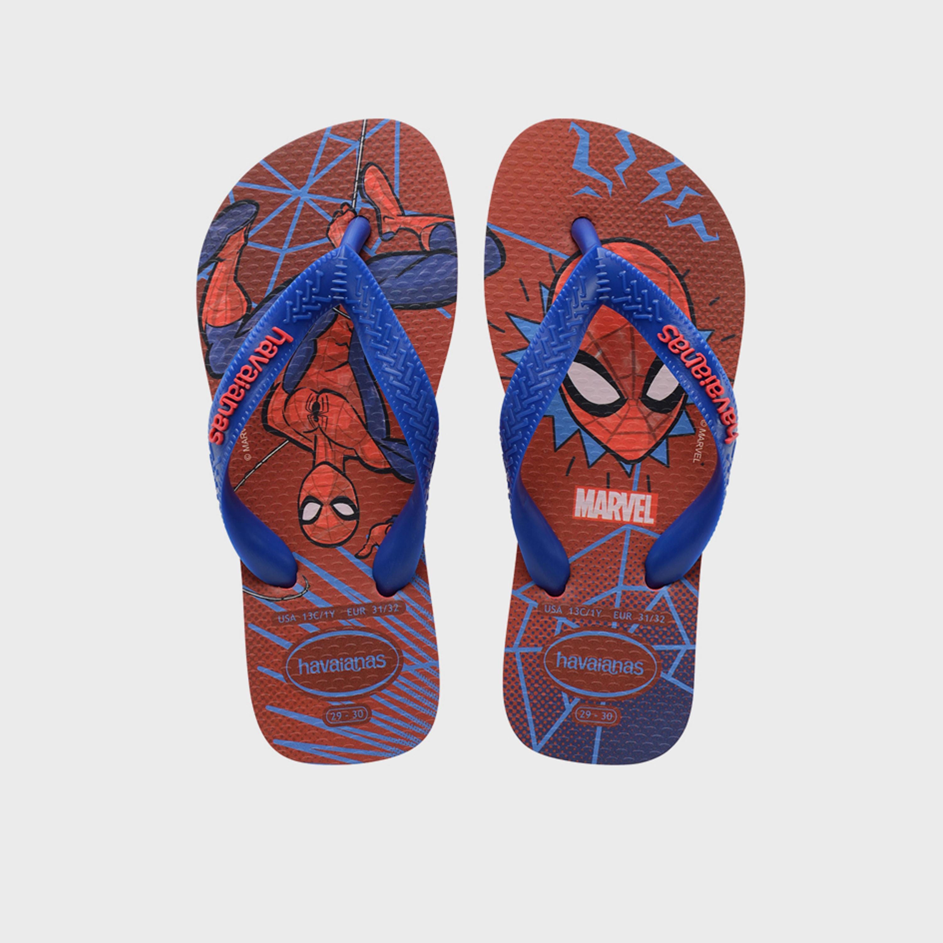 Havaianas Kids Slip-On  Top Marvel II Thong Slippers | 4148300-2090-boys-shoes-flipflopsandslides-image-1