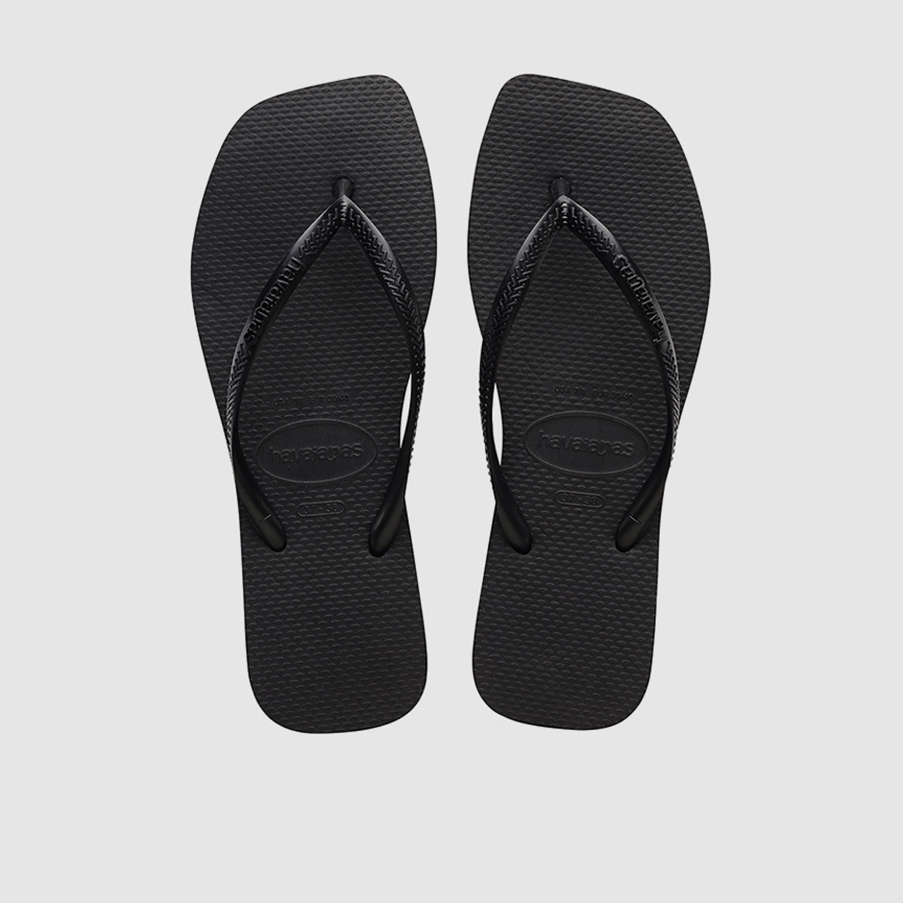 هافاياناس - شبشب نسائي مسطح سهل الارتداء | 4148301-0090-women-shoes-flipflopsandslides-image-1