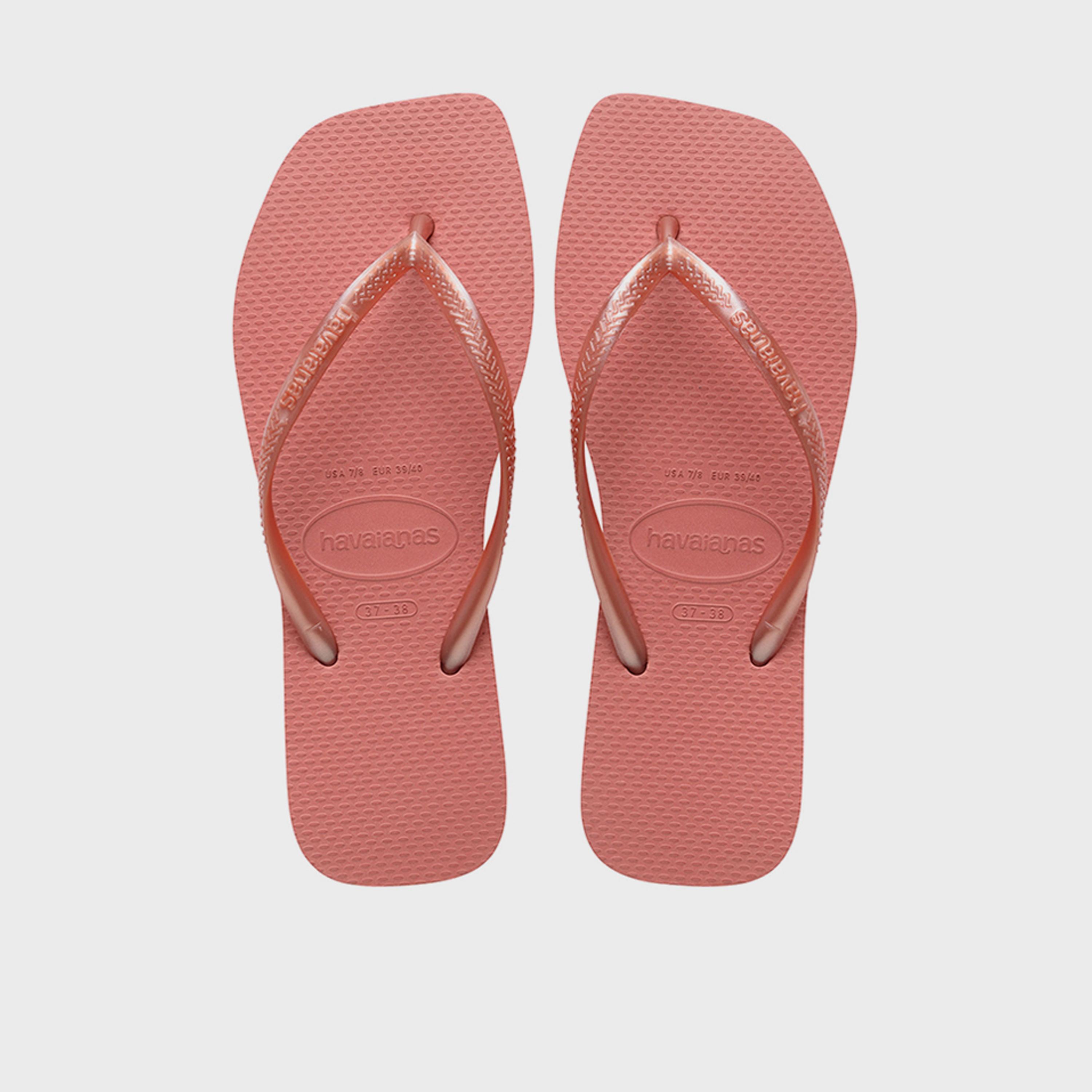 Havaianas Women's Slip-On Flat Slim Square Thong Slippers | 4148301-1121-women-shoes-flipflopsandslides-image-1