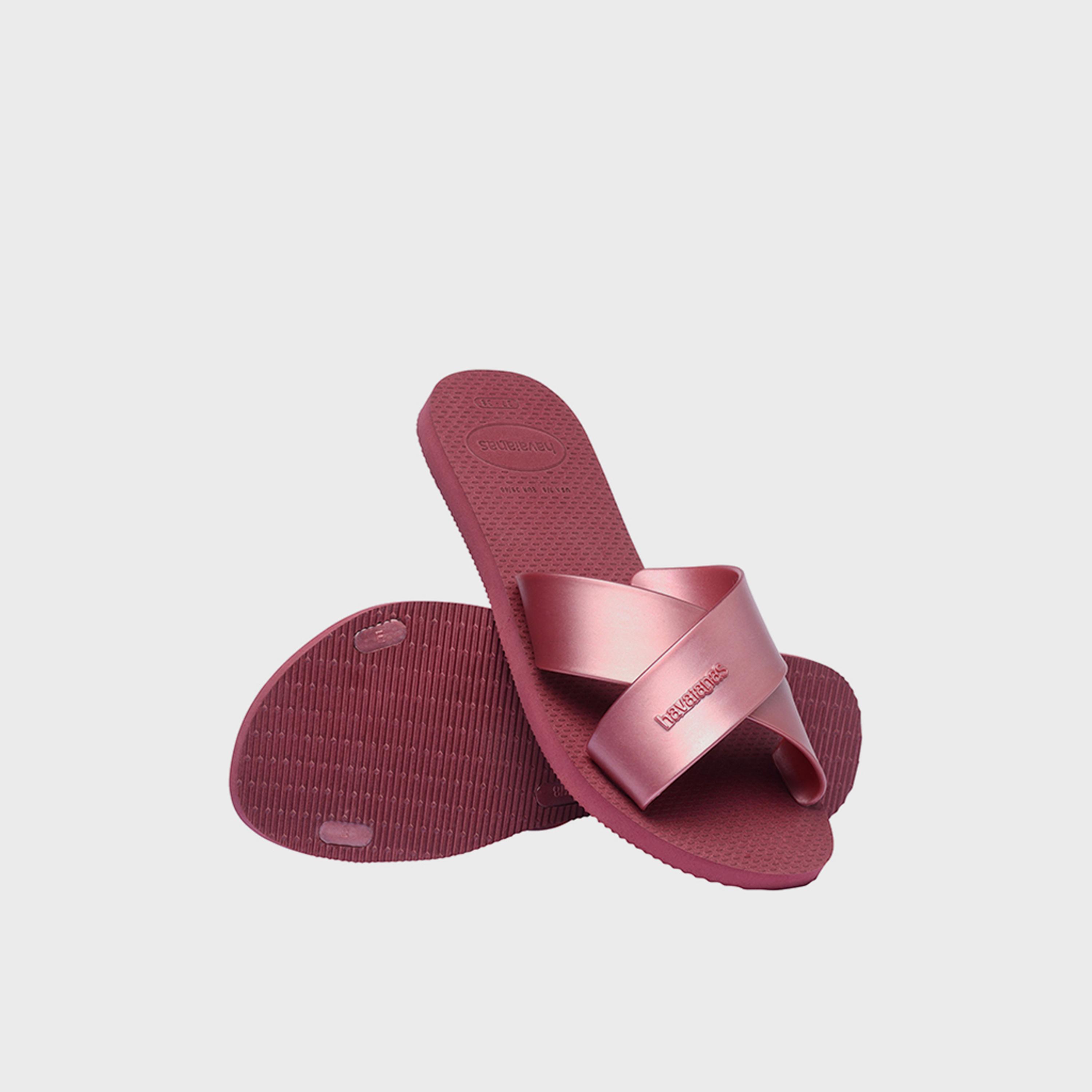 هافاياناس - شبشب نسائي مسطح سهل الارتداء | 4148866-9339-women-shoes-sandals-flats-image-4