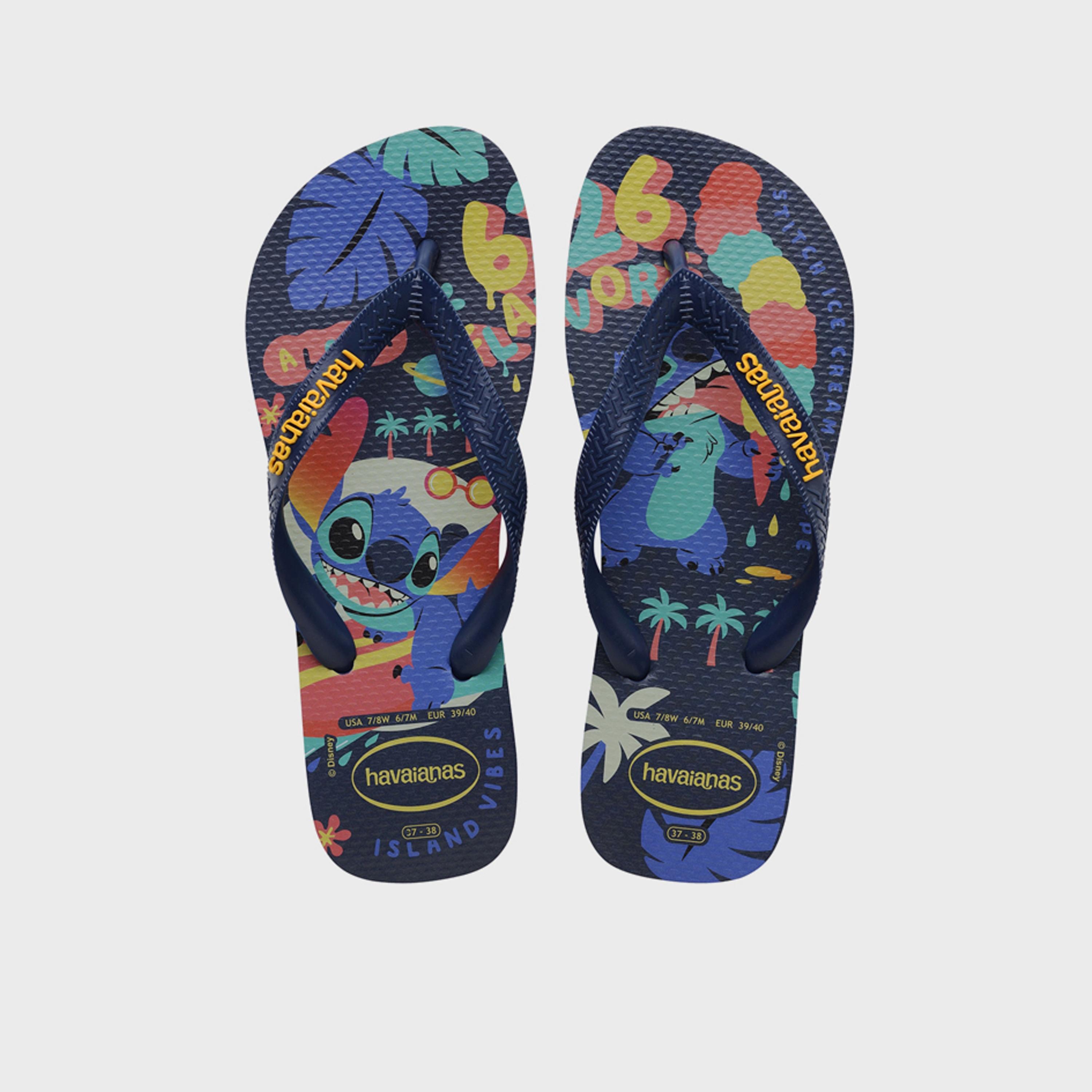 Havaianas Kids Slip-On Top Disney Classics Thong Slippers | 4148941-0144-men-shoes-flipflopsandslides-image-1