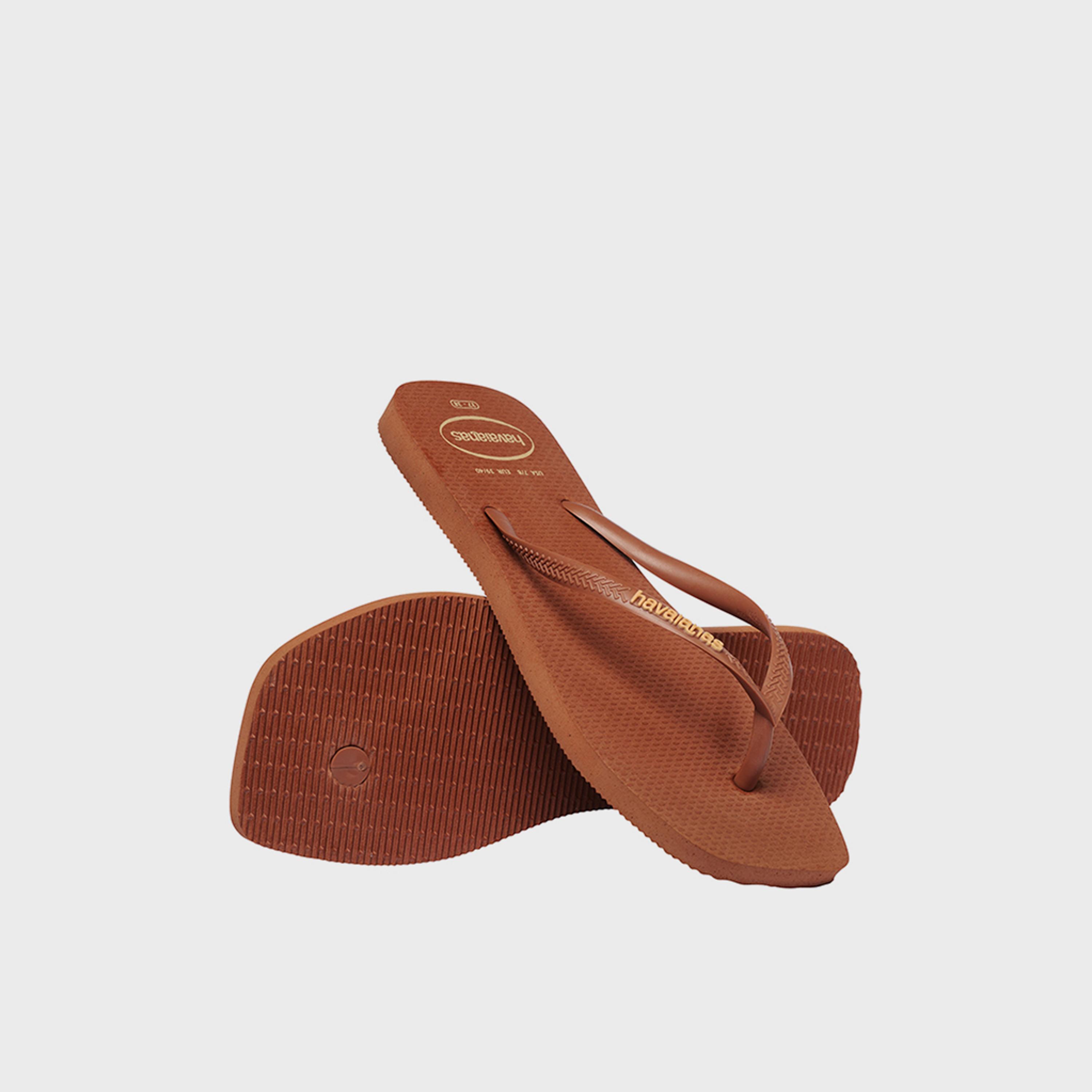 Havaianas Women's Slip-On Flat Slim Square Logo Popup Thong Slippers | 4148959-1976-women-shoes-flipflopsandslides-image-4