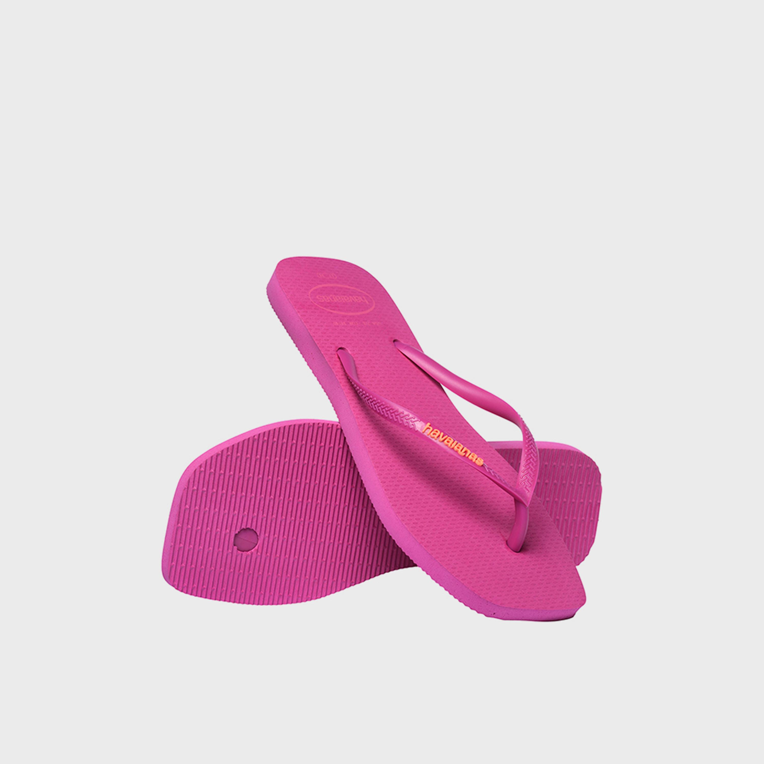 Havaianas Women's Slip-On Flat Slim Square Logo Popup Thong Slippers | 4148959-4622-women-shoes-flipflopsandslides-image-4