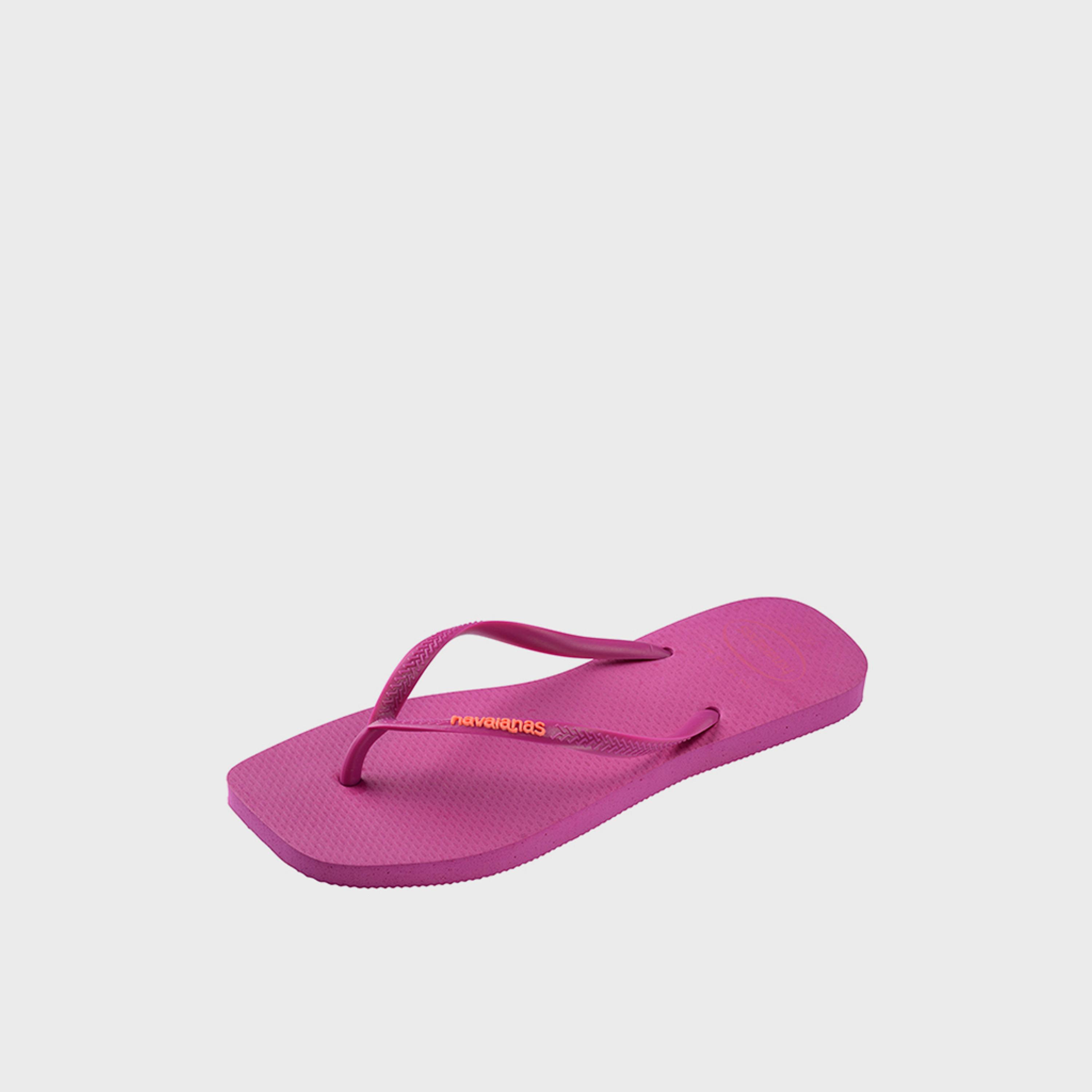 Havaianas Women's Slip-On Flat Slim Square Logo Popup Thong Slippers | 4148959-4622-women-shoes-flipflopsandslides-image-6