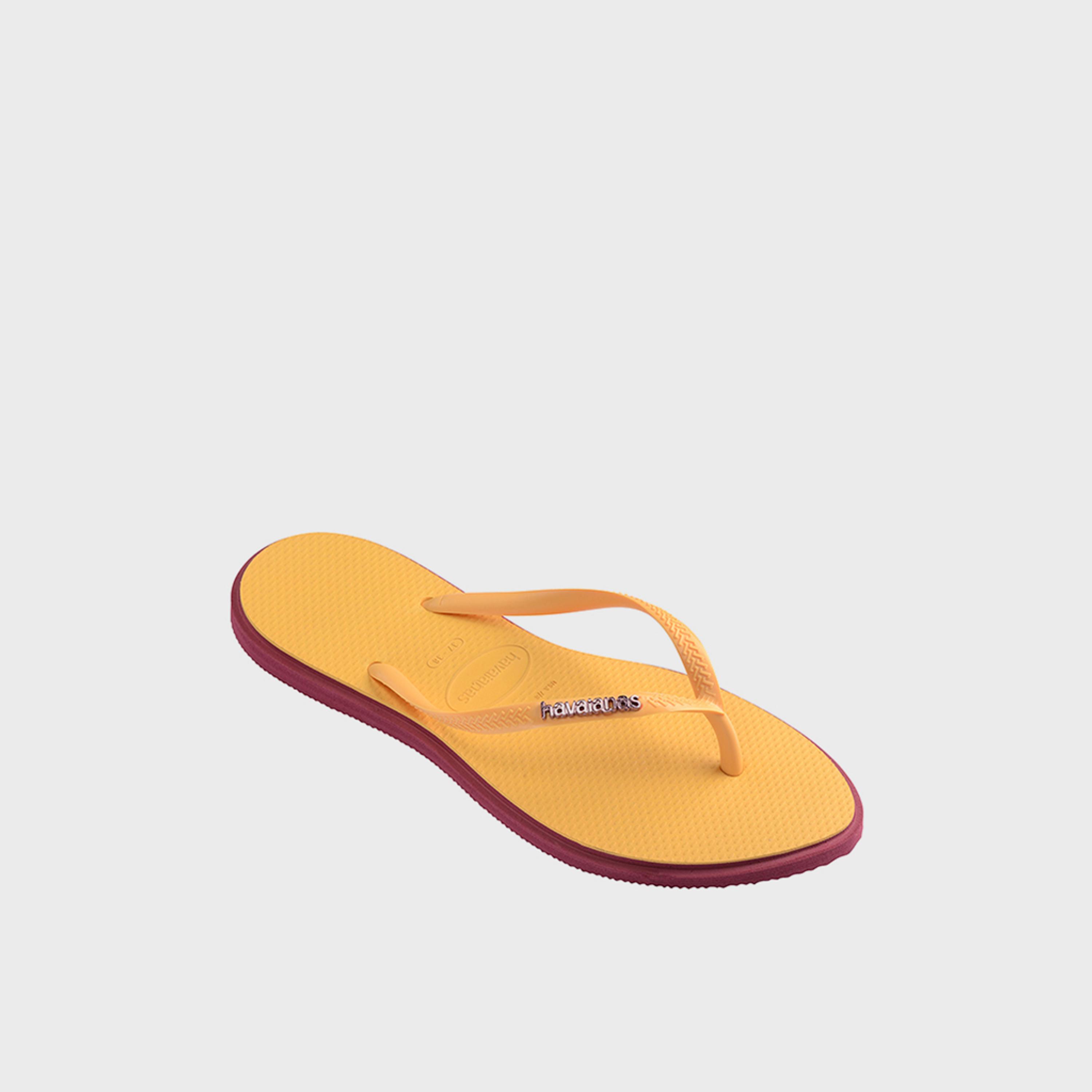 Havaianas Women's Slip-On Flat Slim Point Thong Slippers | 4149584-1788-women-shoes-flipflopsandslides-image-2