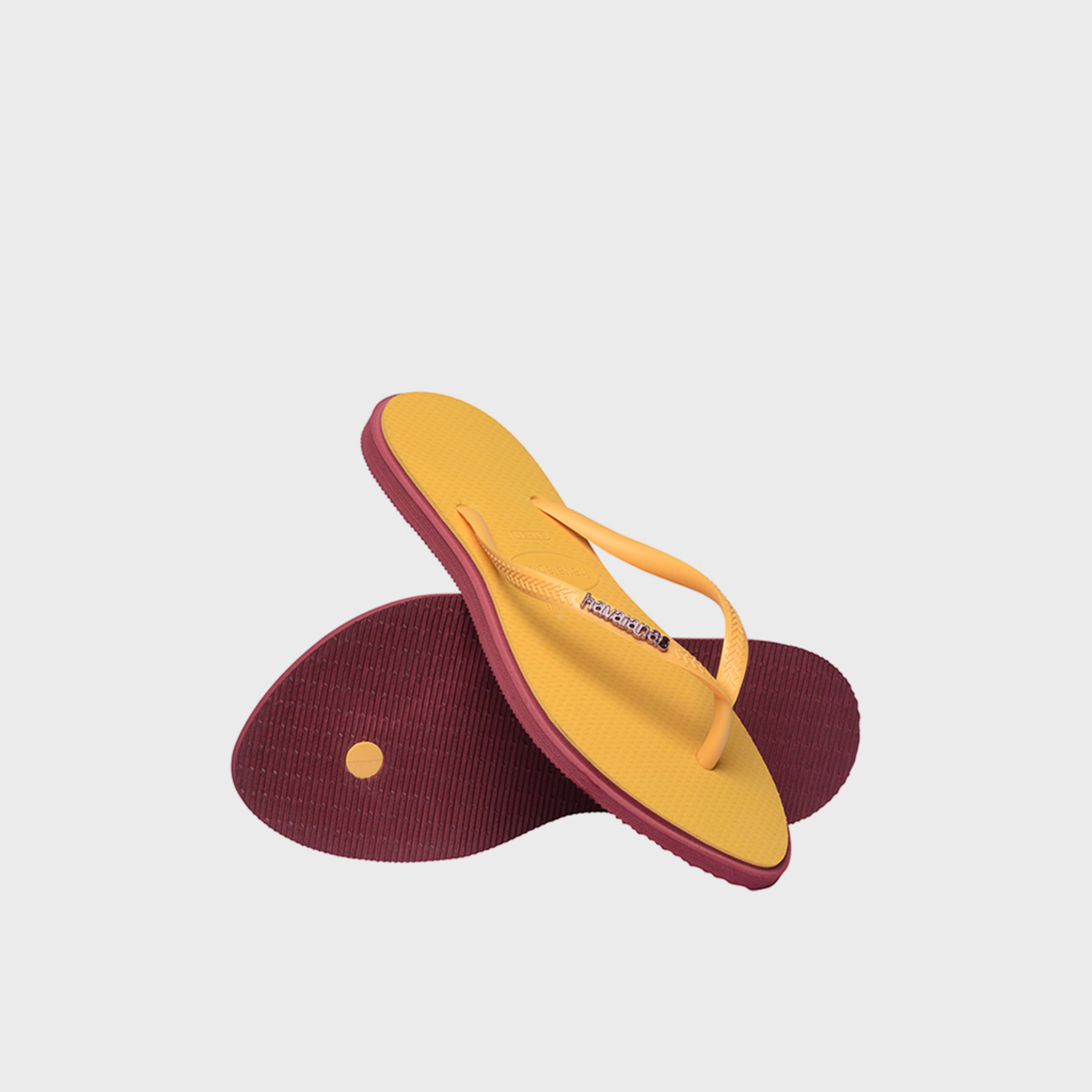 Havaianas Women's Slip-On Flat Slim Point Thong Slippers | 4149584-1788-women-shoes-flipflopsandslides-image-4