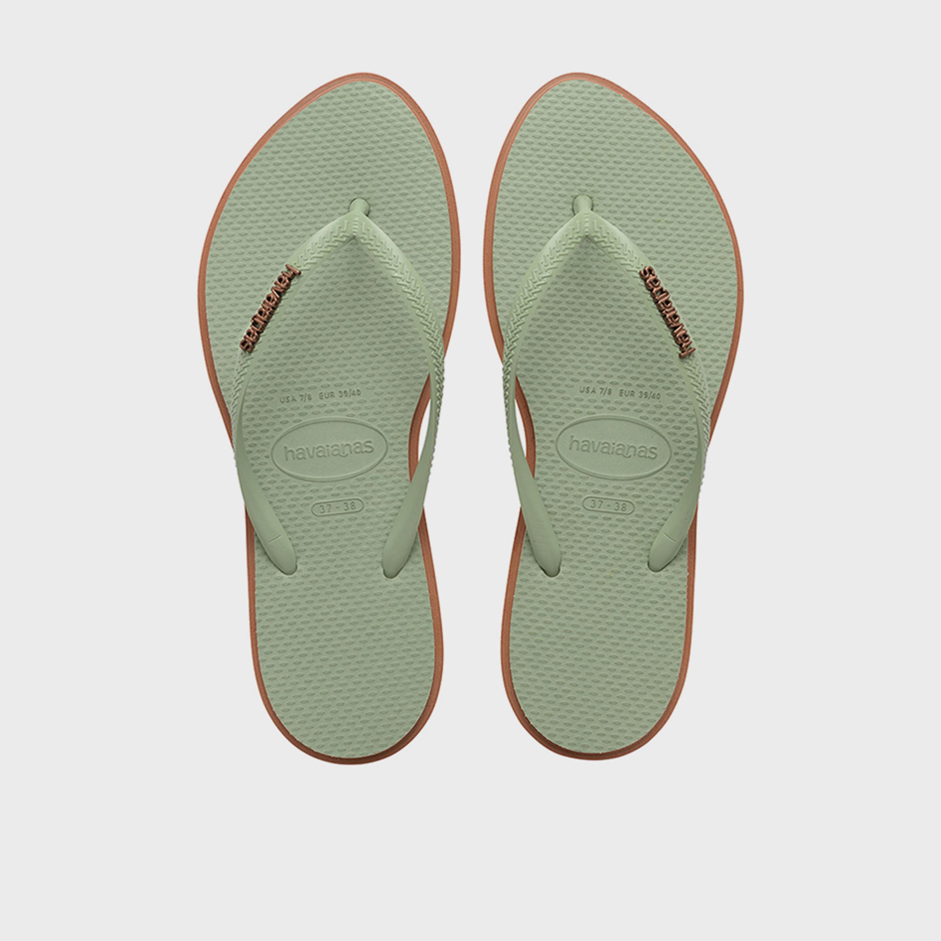 هافاياناس - شبشب نسائي مسطح سهل الارتداء | 4149584-1797-women-shoes-flipflopsandslides-image-1