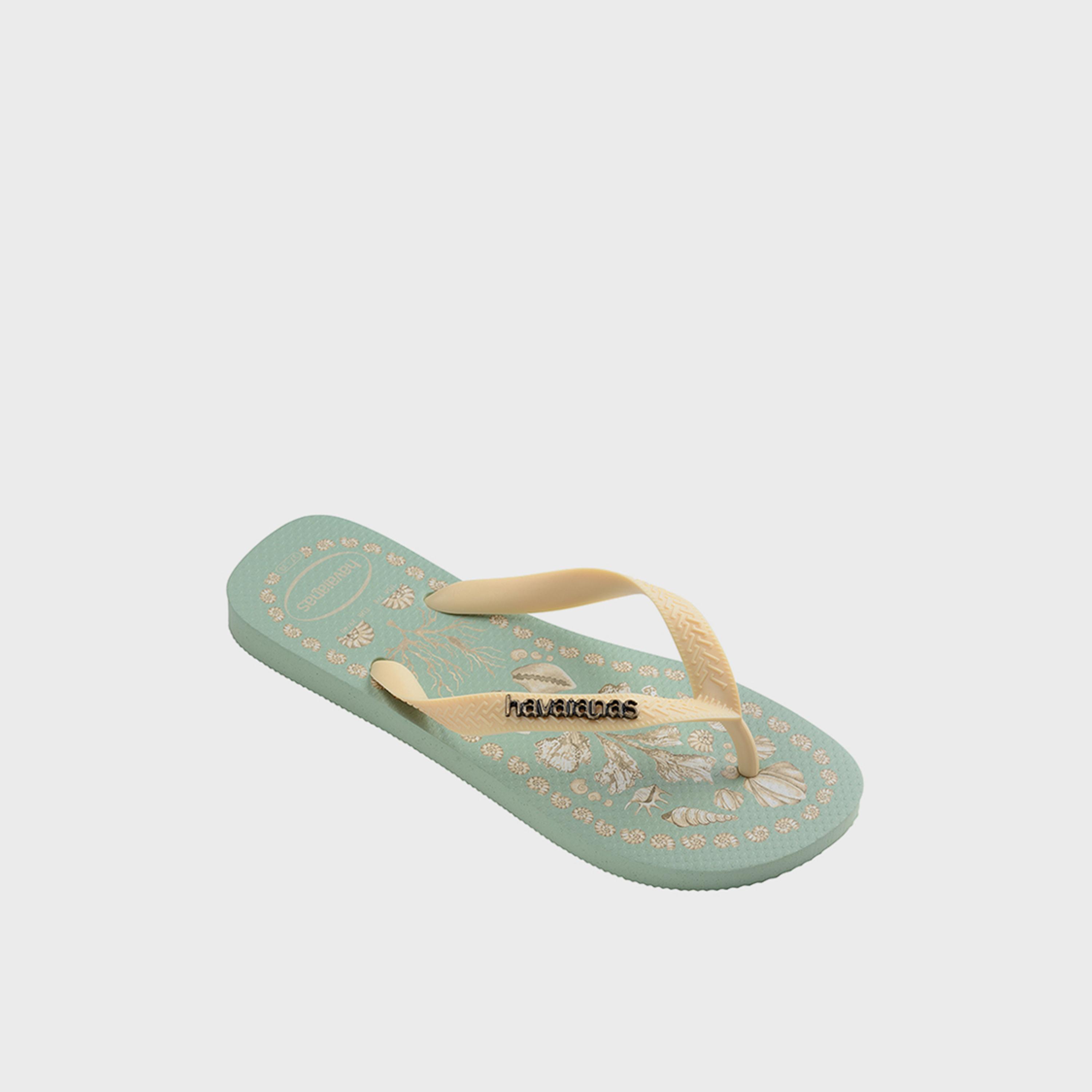 Havaianas Women's Slip-On Flat Top Tropicalia Vibes Thong Slippers | 4149722-9338-women-shoes-flipflopsandslides-image-2