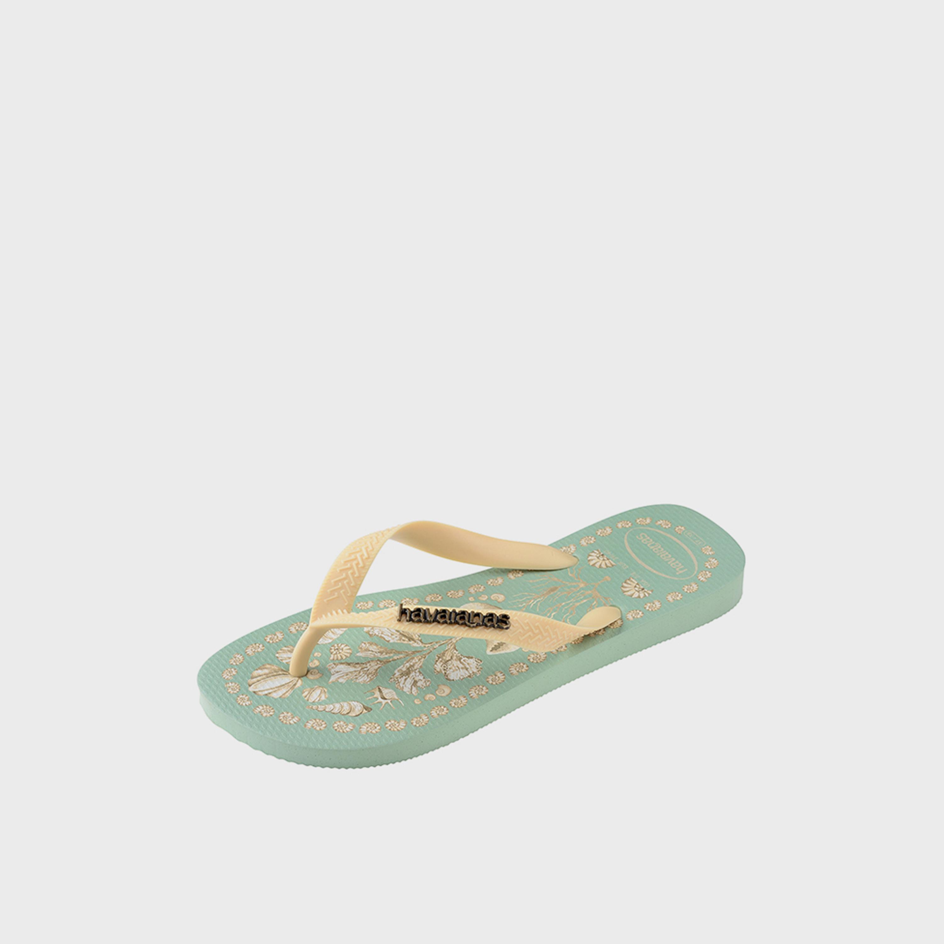 Havaianas Women's Slip-On Flat Top Tropicalia Vibes Thong Slippers | 4149722-9338-women-shoes-flipflopsandslides-image-6