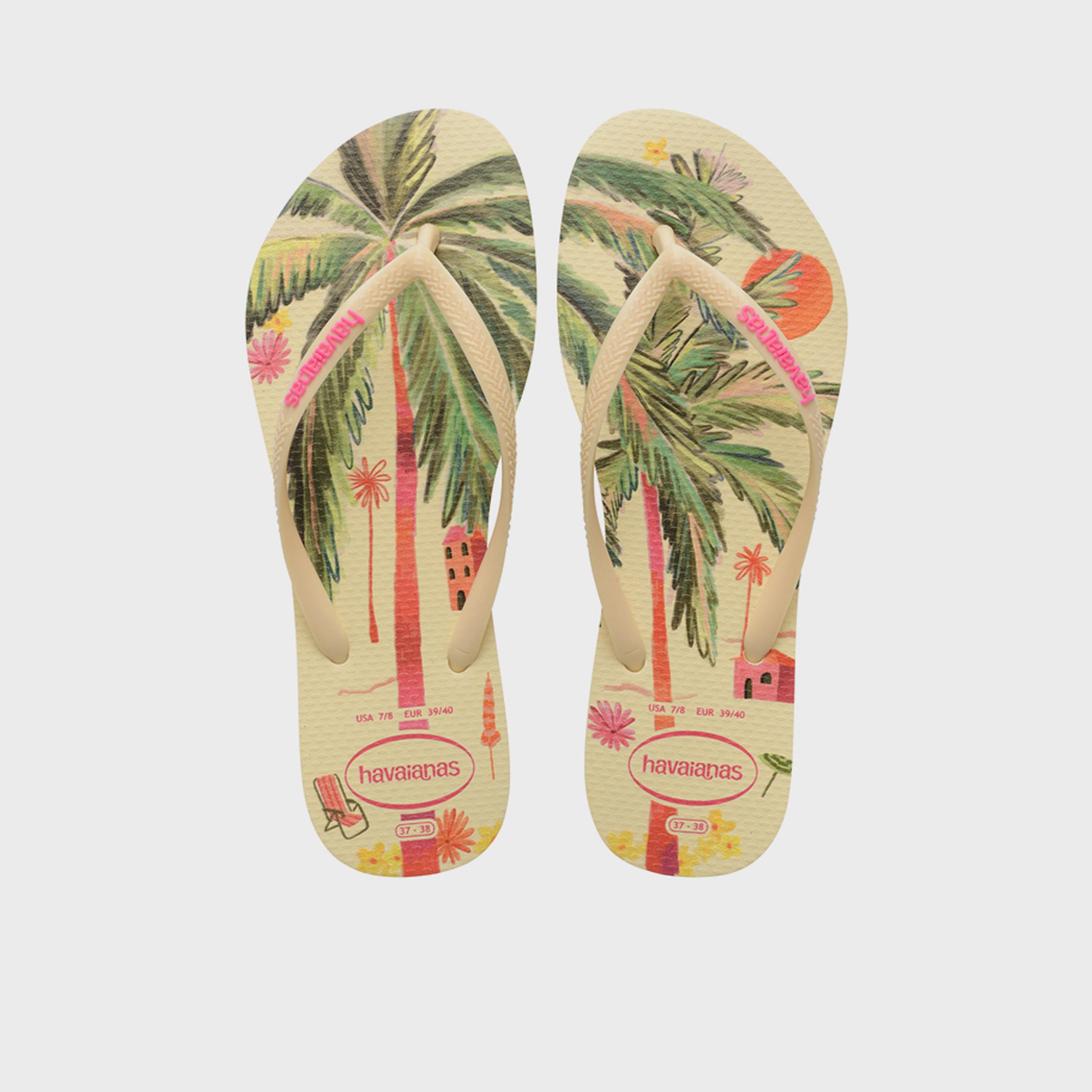 Havaianas Women's Slip-On Slim Summer Bliss Flat Thong Slippers | 4149813.9256-women-shoes-flipflopsandslides-image-1