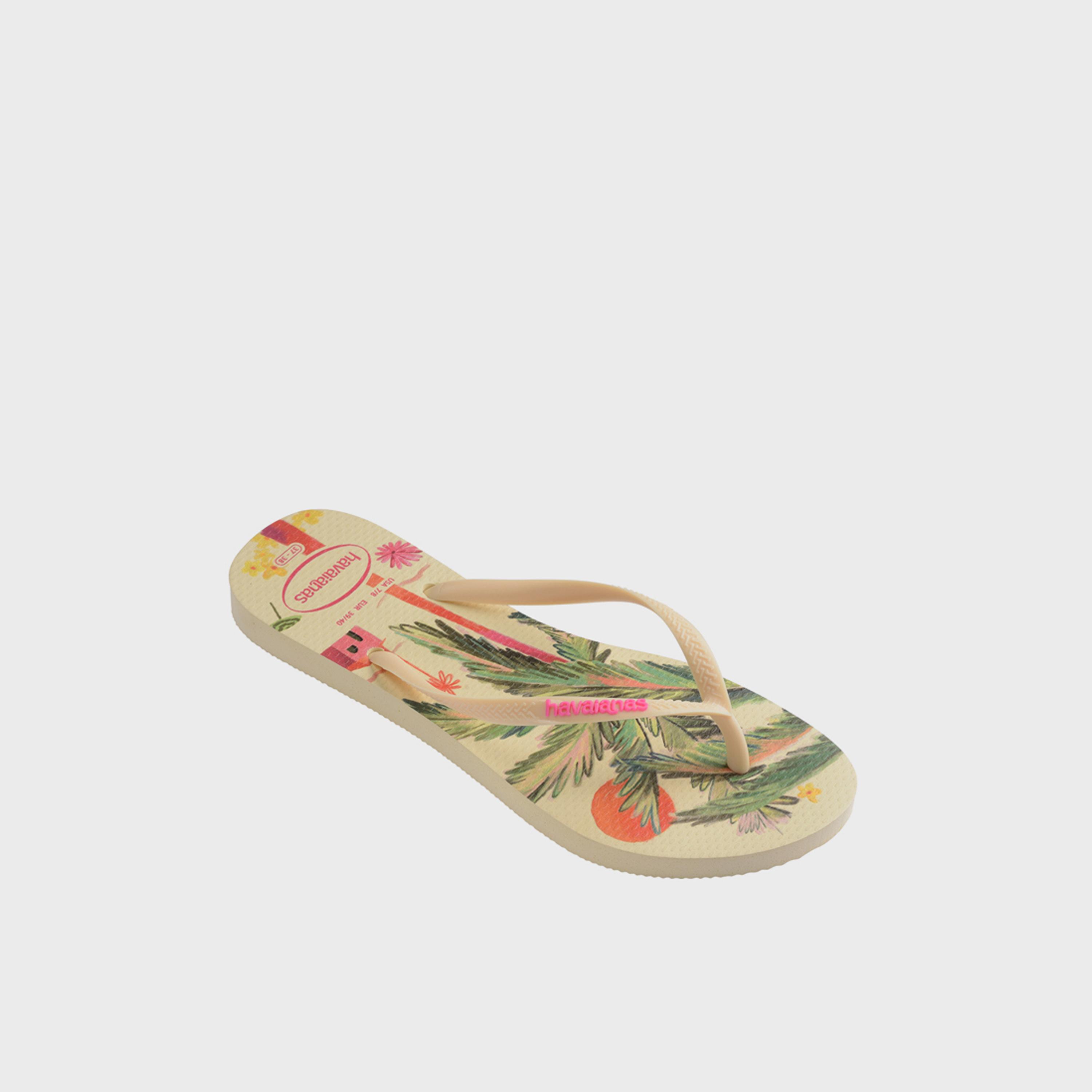 Havaianas Women's Slip-On Slim Summer Bliss Flat Thong Slippers | 4149813.9256-women-shoes-flipflopsandslides-image-2
