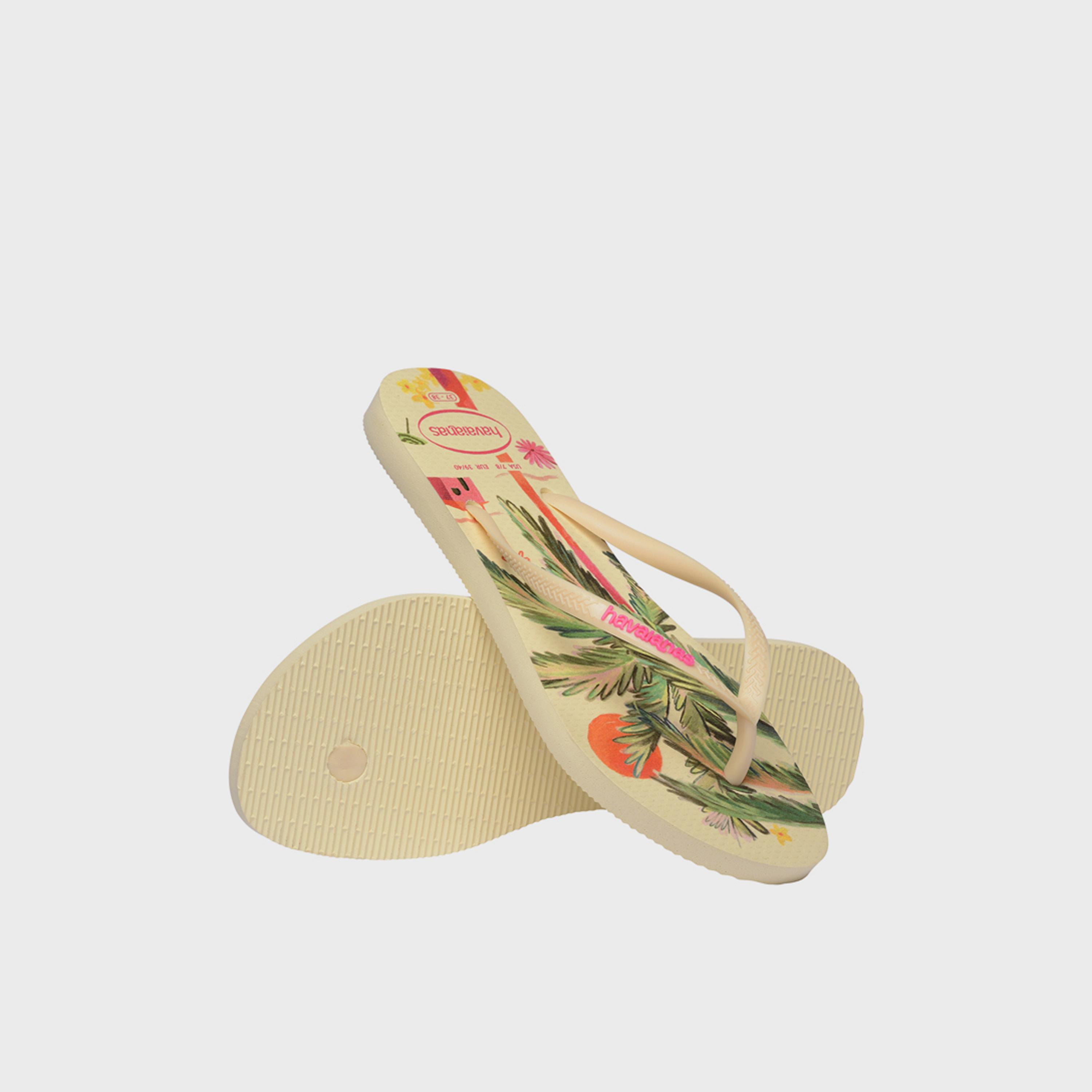 Havaianas Women's Slip-On Slim Summer Bliss Flat Thong Slippers | 4149813.9256-women-shoes-flipflopsandslides-image-4