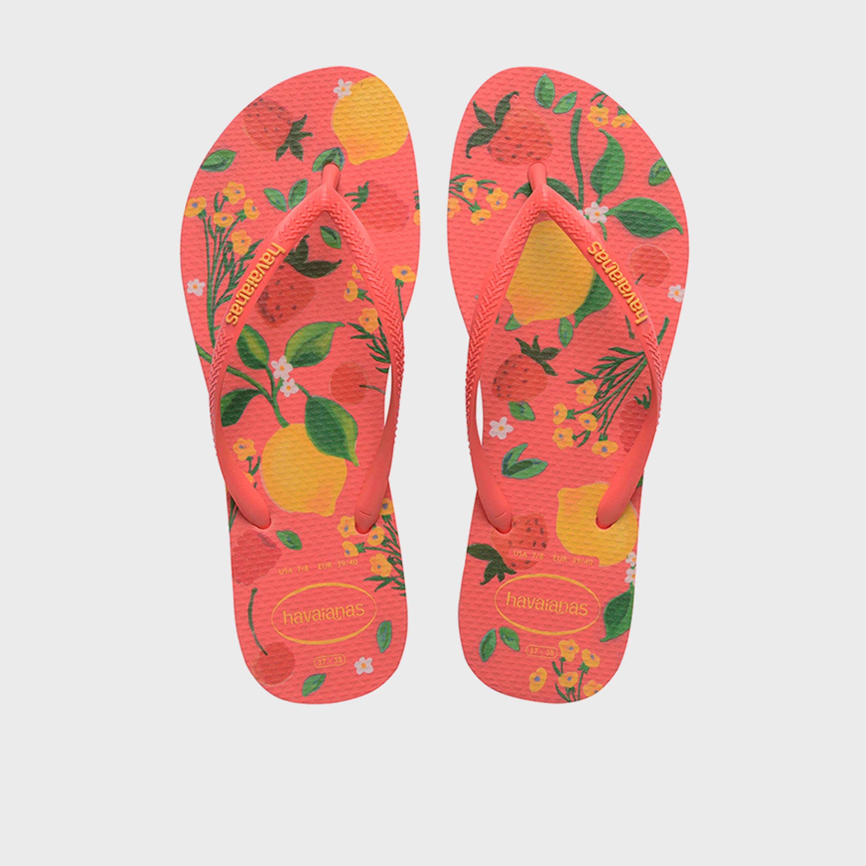 هافاياناس - شبشب نسائي مسطح سهل الارتداء | 4149813-9260-women-shoes-flipflopsandslides-image-1