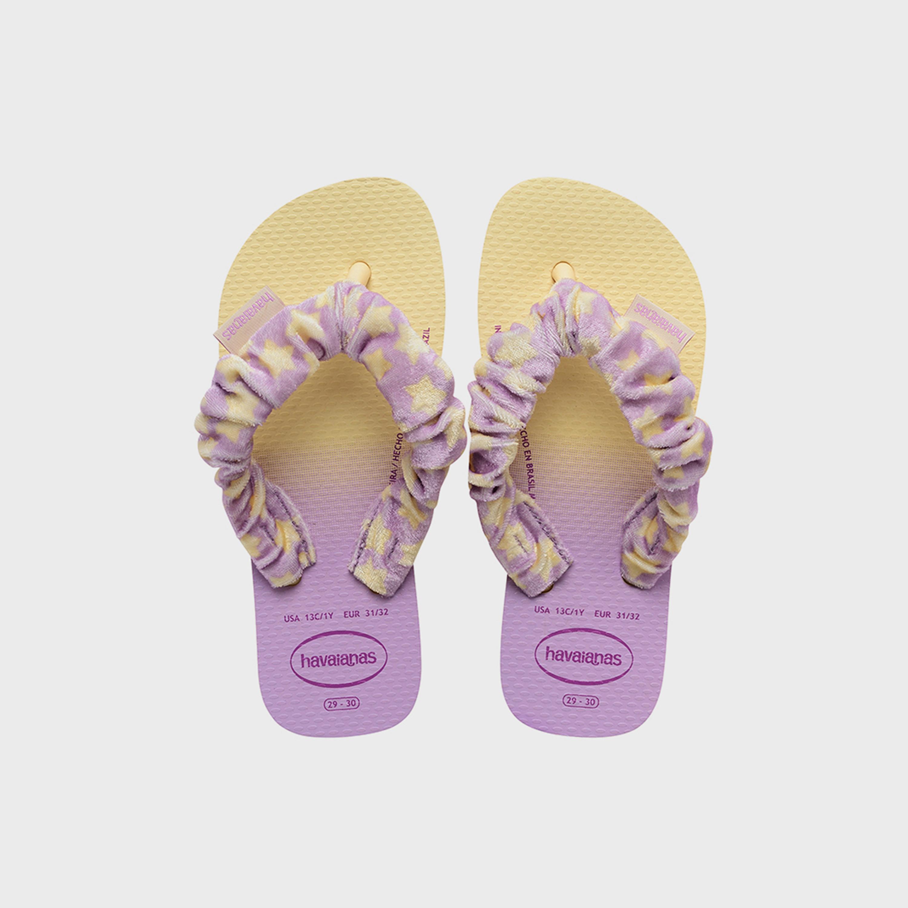 Havaianas Kids Slip-On  Fluffy Thong Slippers | 4149941-9256-boys-shoes-flipflopsandslides-image-1