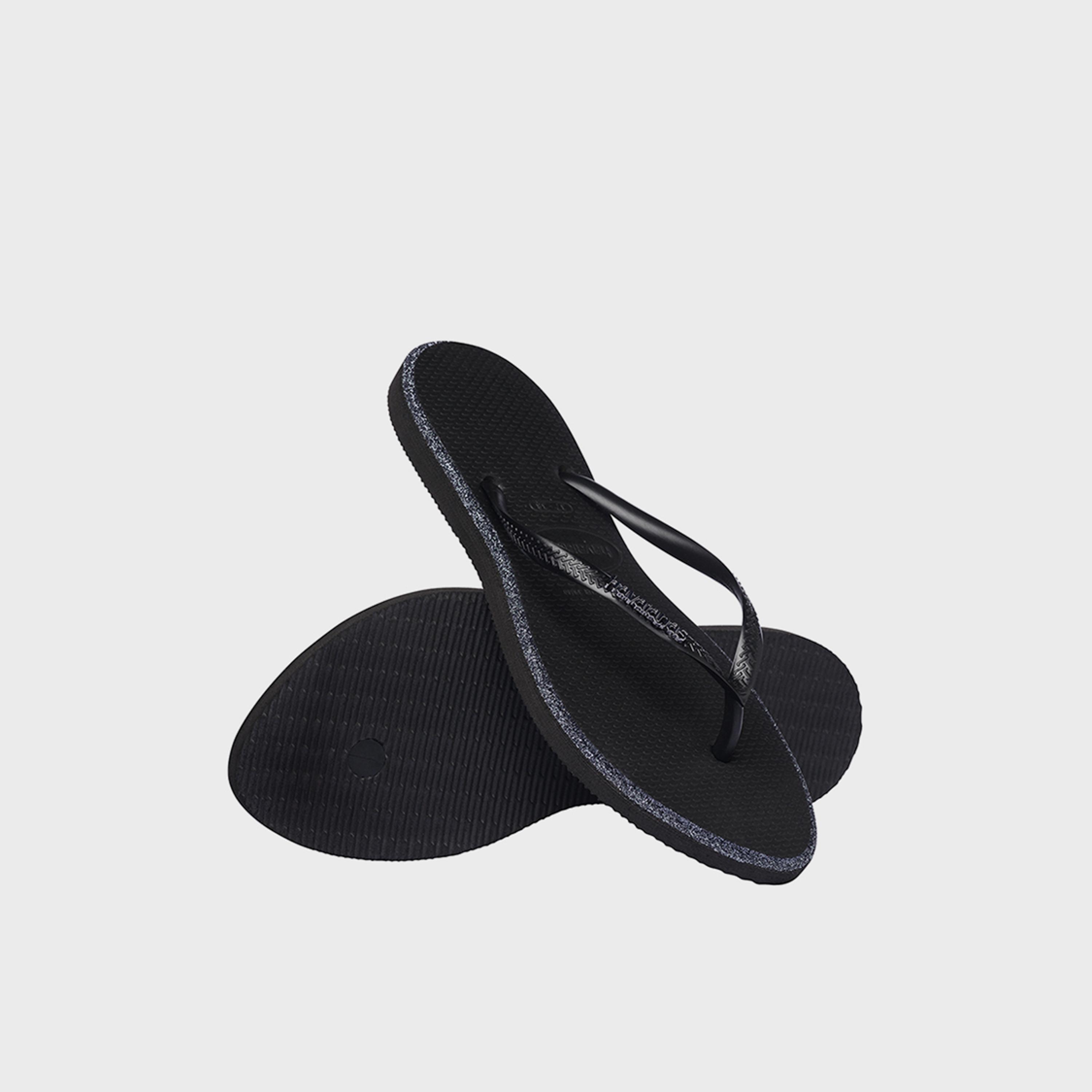 Havaianas Women's Slip-On Flat Slim Point Glitter Thong Slippers | 4150157-1069-women-shoes-flipflopsandslides-image-4