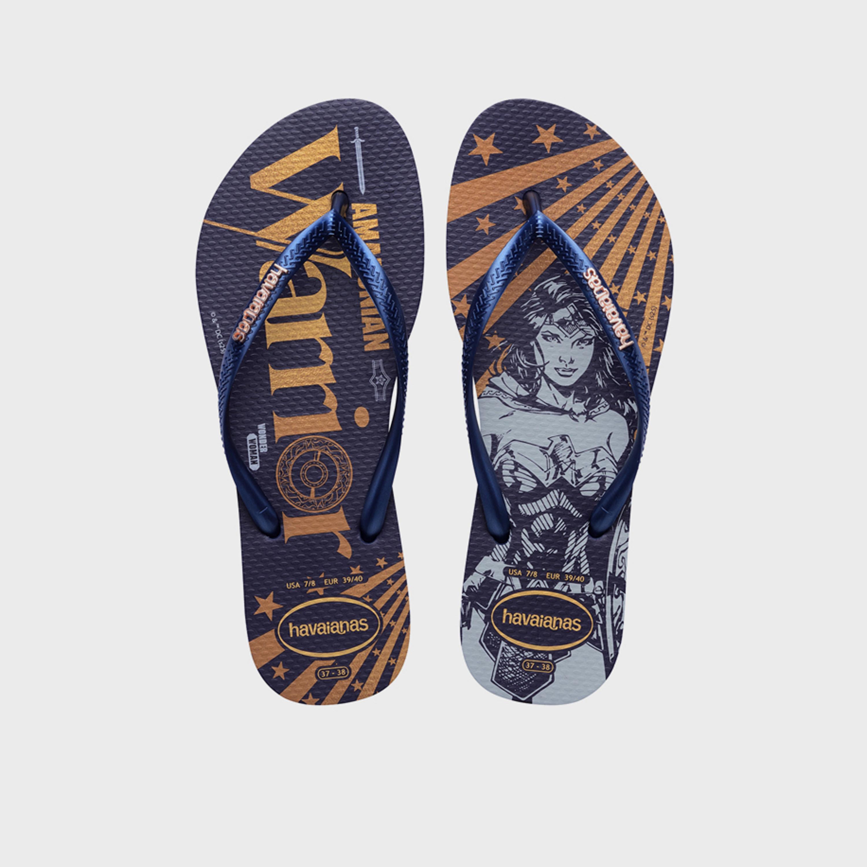 هافاياناس - شبشب وارنر كلاسيكس نسائي سهل الارتداء تصميم مسطح | 4150276.0555-women-shoes-flipflopsandslides-image-1