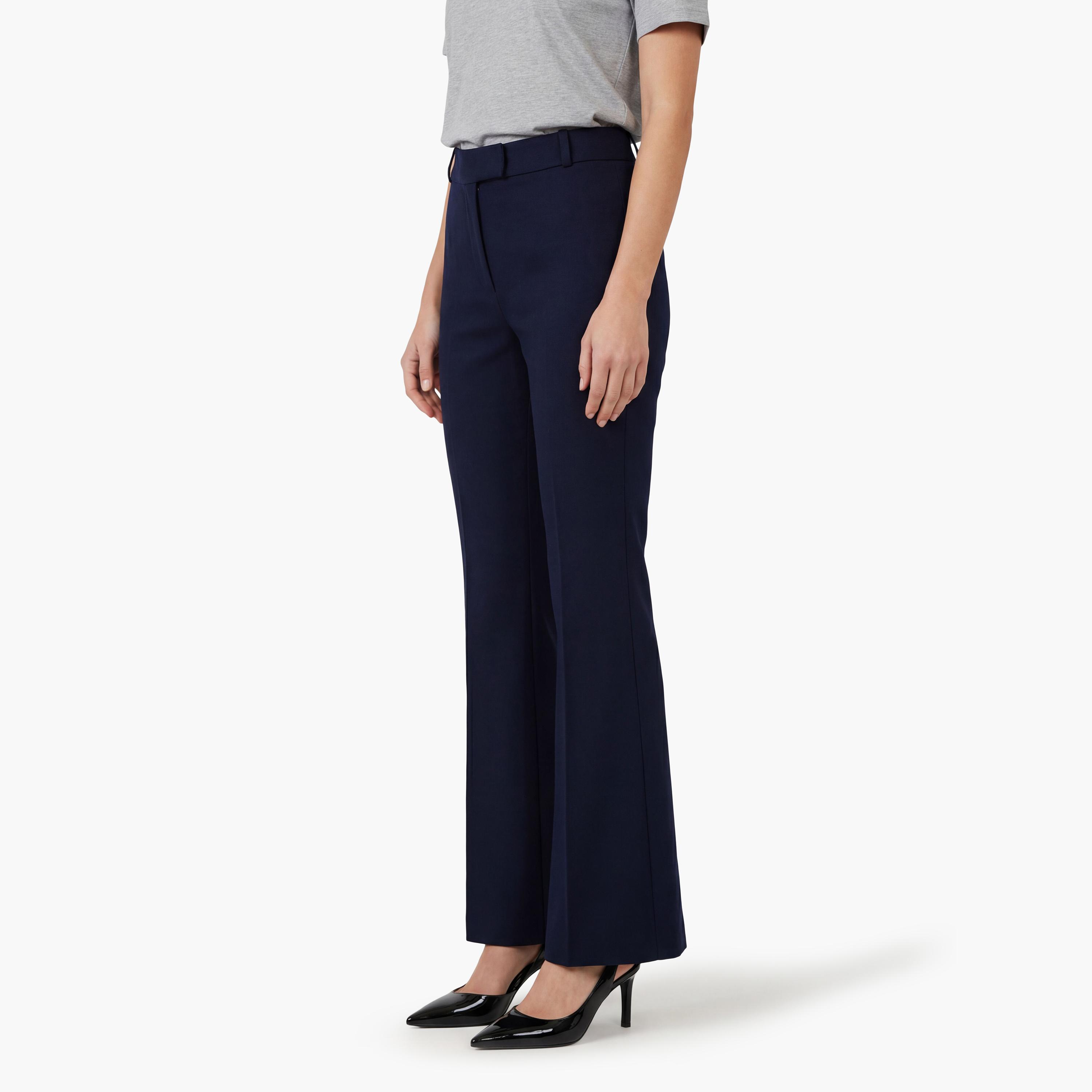 Gant Slim Fit Plain High-Rise Women's Chinos-women-clothing-bottoms-trousers-image-3
