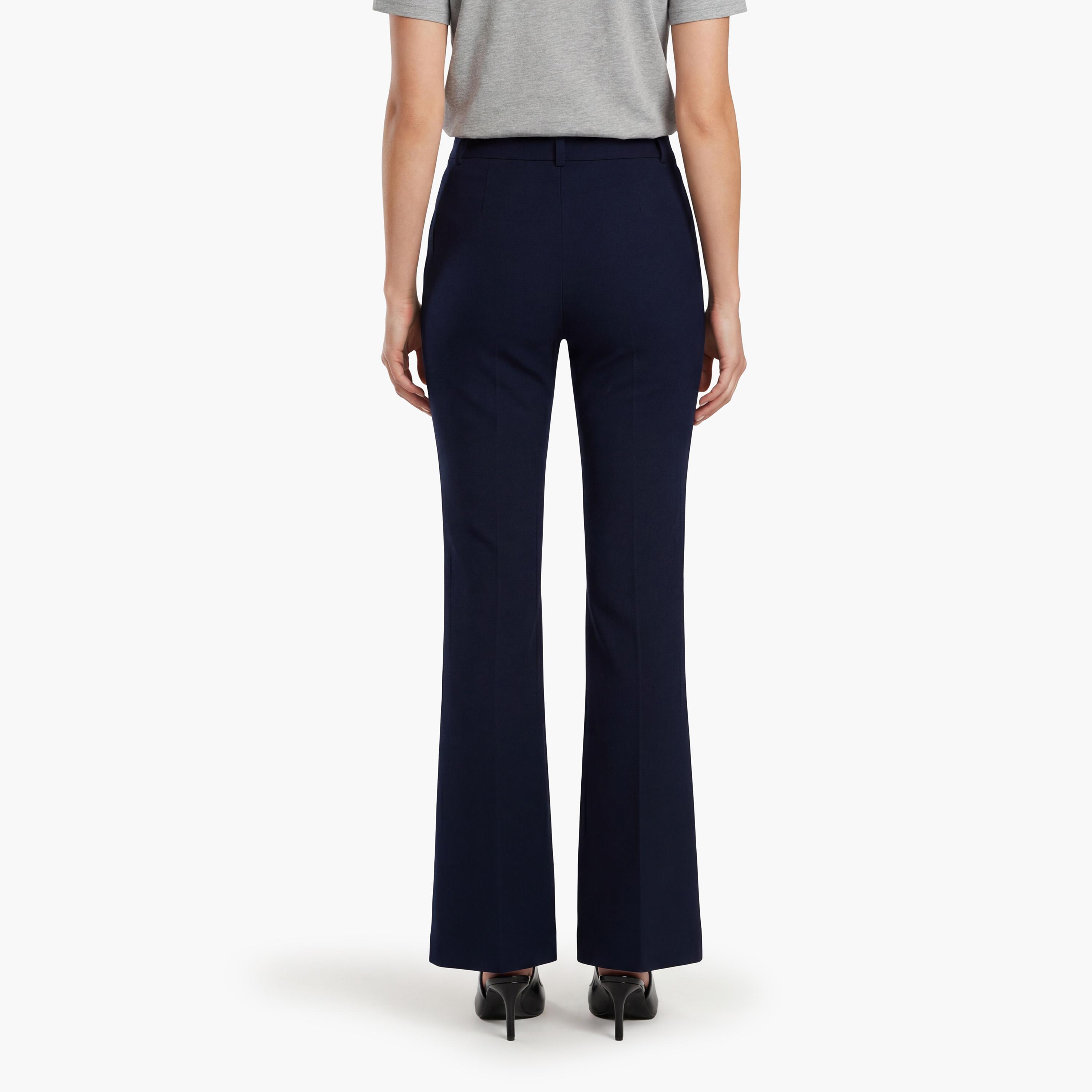 Gant Slim Fit Plain High-Rise Women's Chinos-women-clothing-bottoms-trousers-image-4