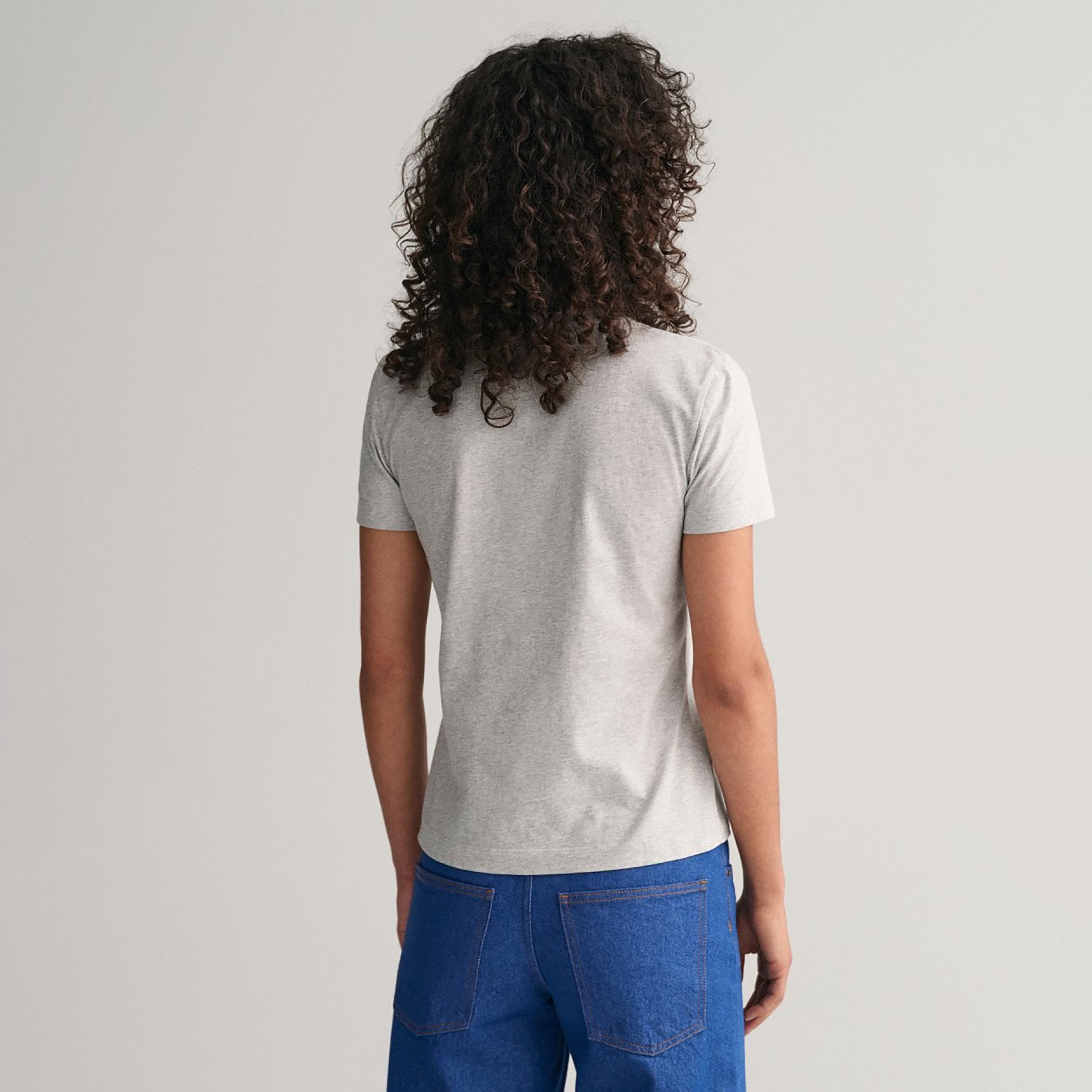Gant Logo Detail Crew Neck Short Sleeves T-Shirt-women-clothing-tshirts-image-3