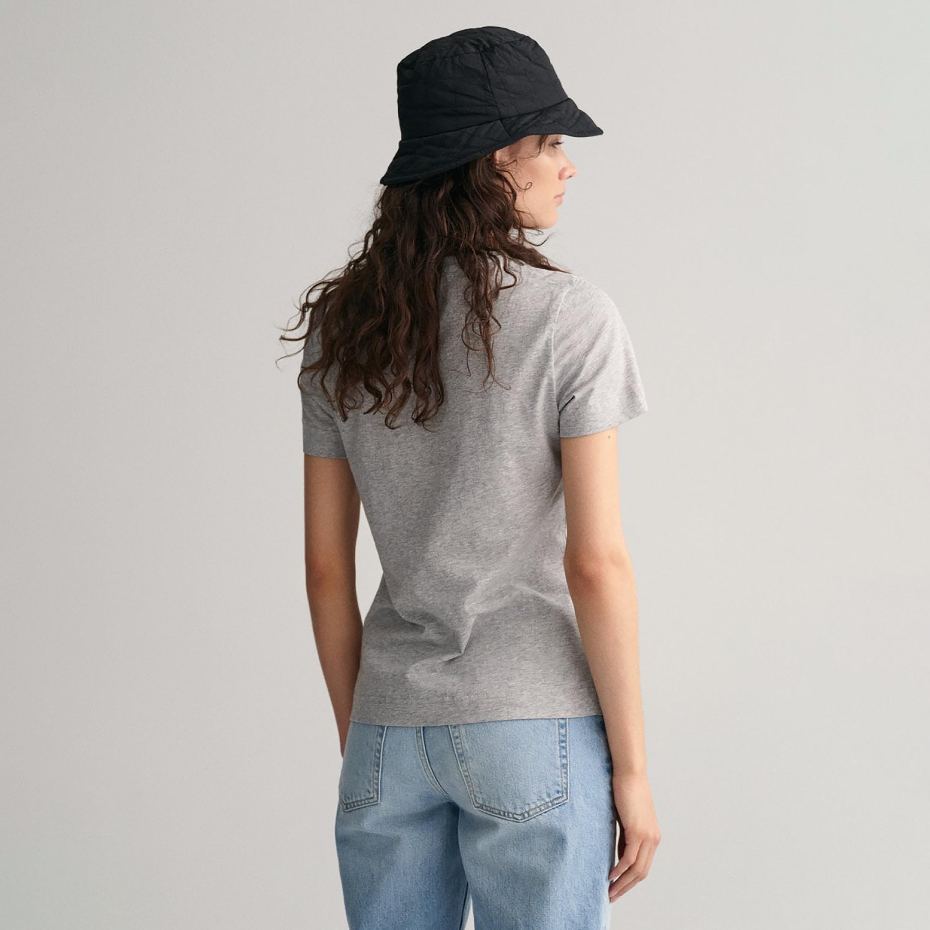 Gant Logo Detail Crew Neck Short Sleeves T-Shirt-women-clothing-tshirts-image-4