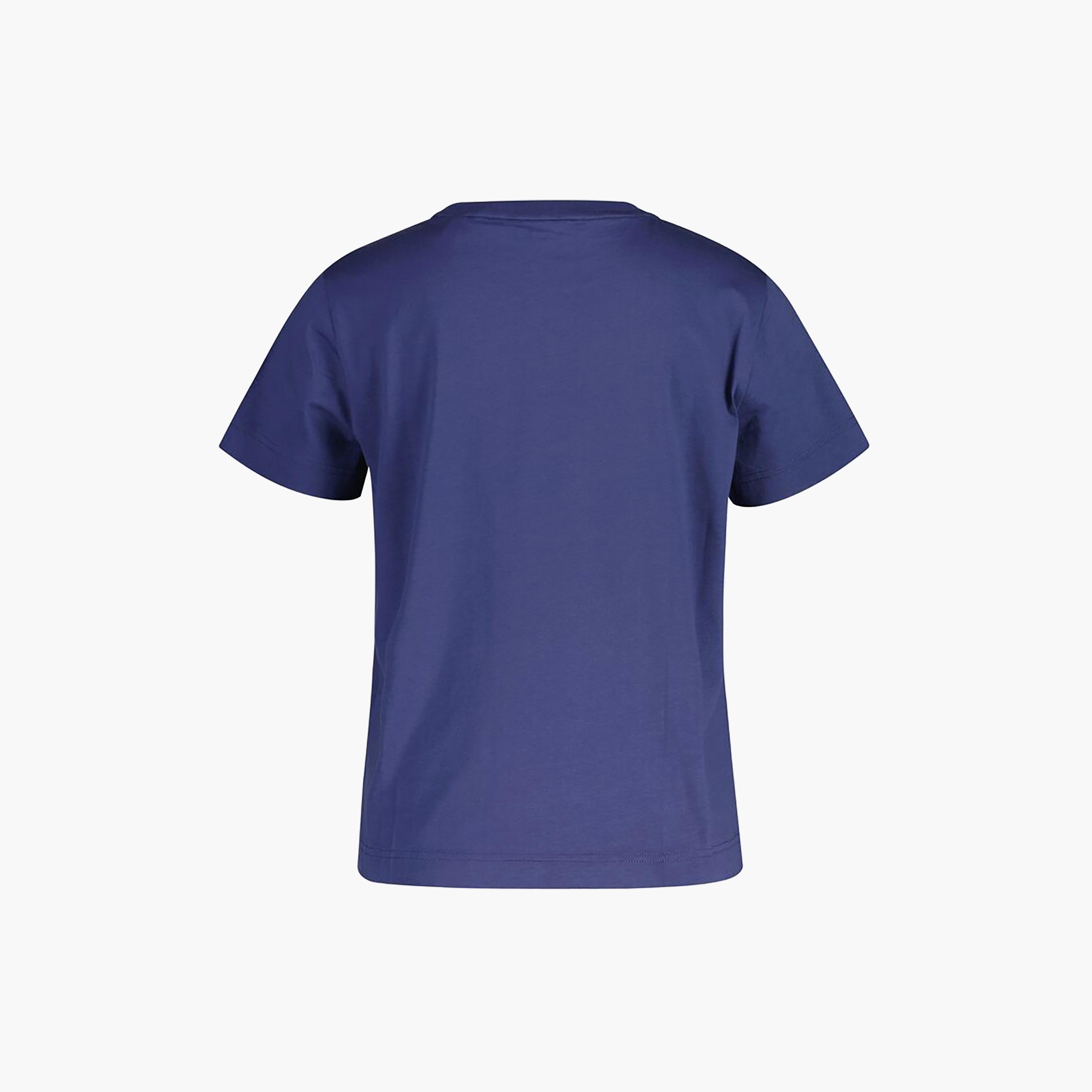 Gant Embroidered Shield Logo Round Neck Short Sleeves Women's T-Shirt-women-clothing-tshirts-image-6