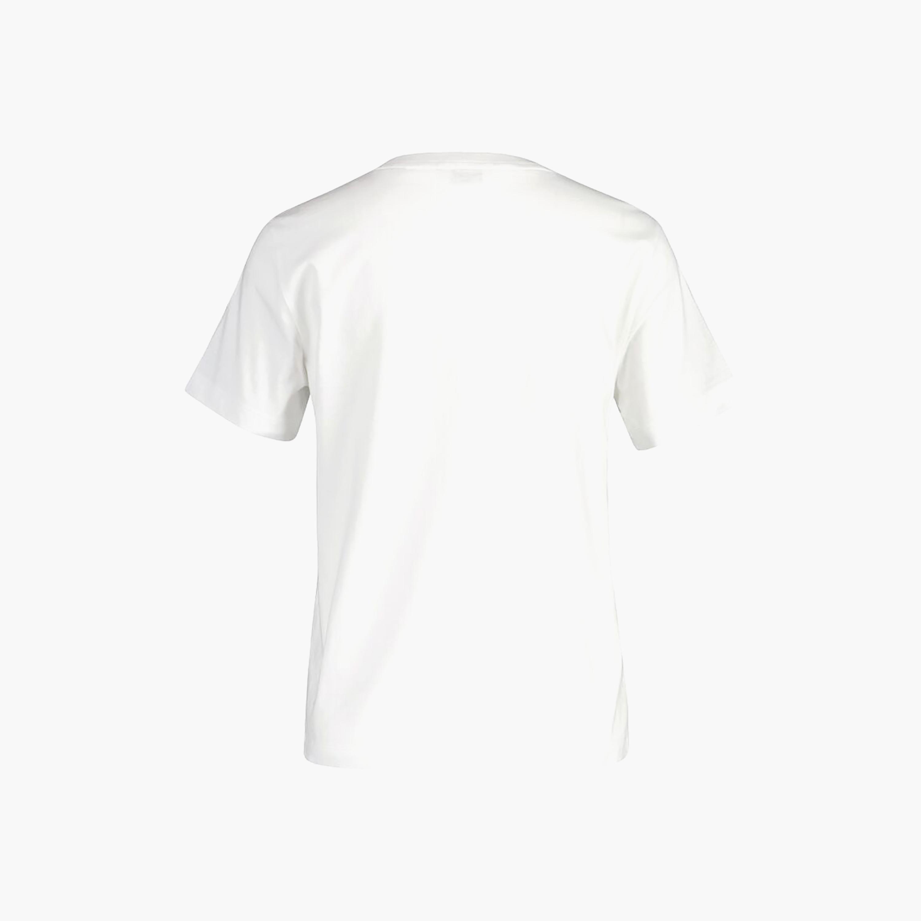 Gant Embroidered Shield Logo Round Neck Short Sleeves Women's T-Shirt-women-clothing-tshirts-image-2