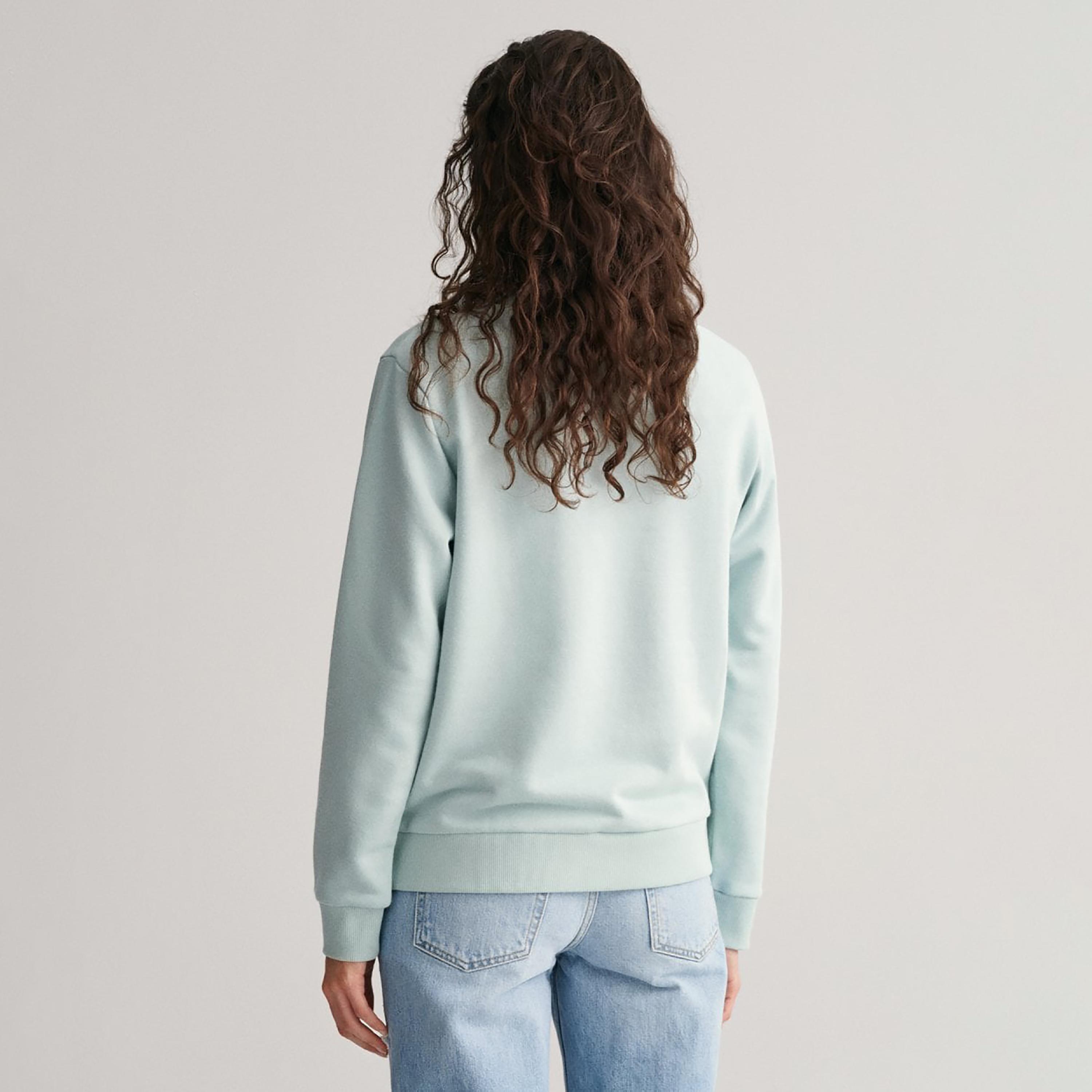 Gant Embroidered Logo Crew Neck Long Sleeves Sweatshirt-women-winterwear-hoodiesandsweatshirts-hoodies-image-3