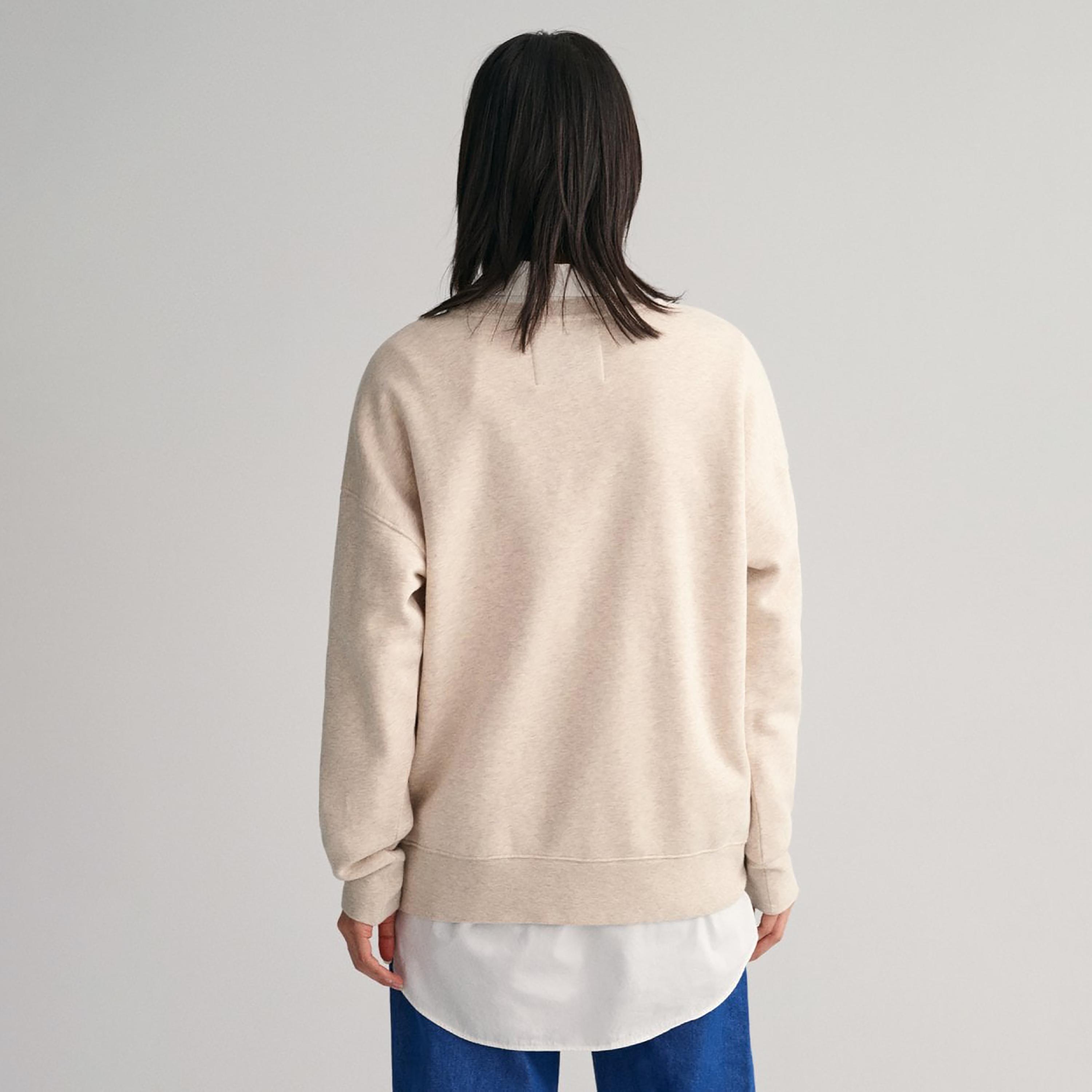Gant Embroidered Logo Crew Neck Long Sleeves Sweatshirt-women-winterwear-hoodiesandsweatshirts-hoodies-image-4