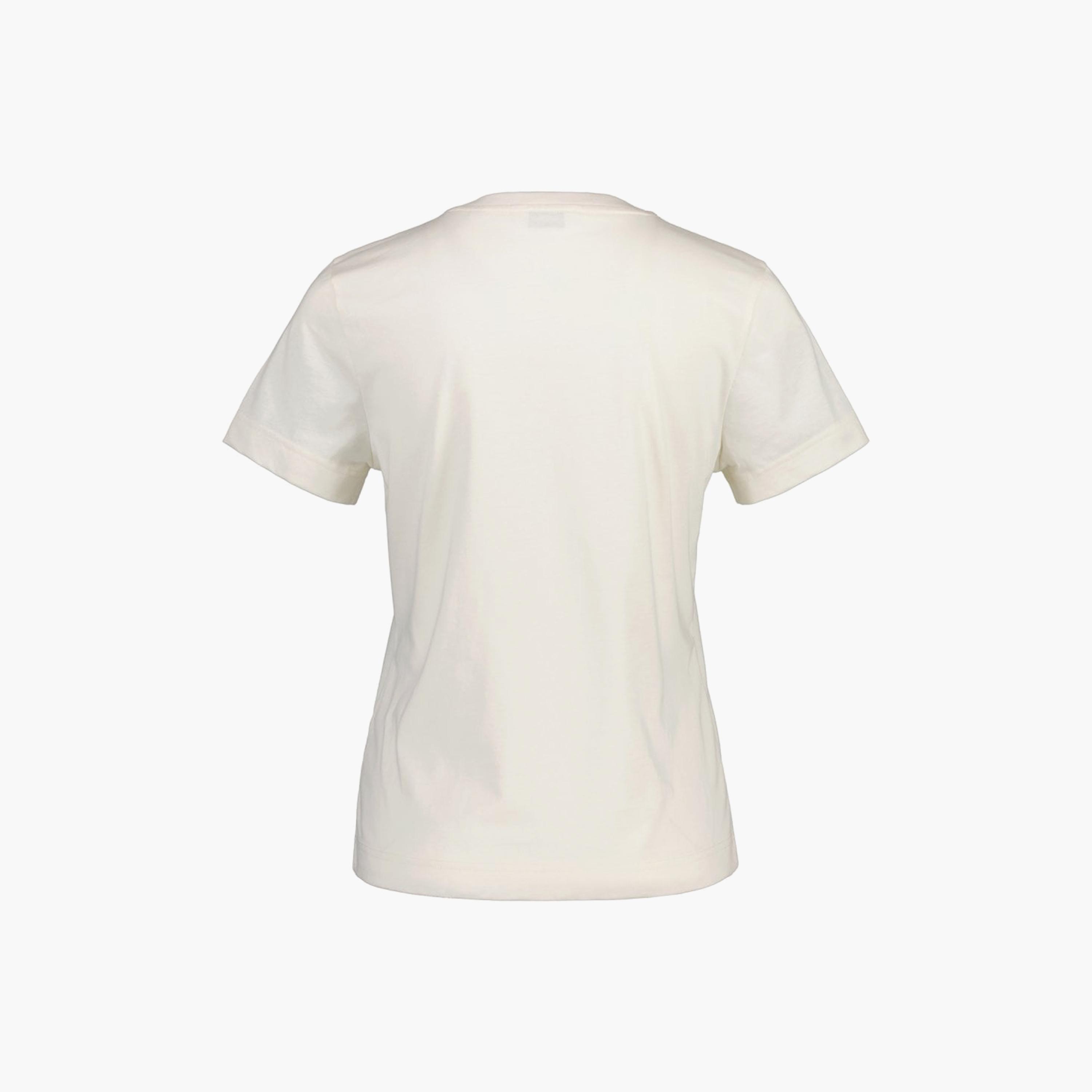 Gant Logo Print Crew Neck Short Sleeves T-Shirt-women-clothing-tshirts-image-2