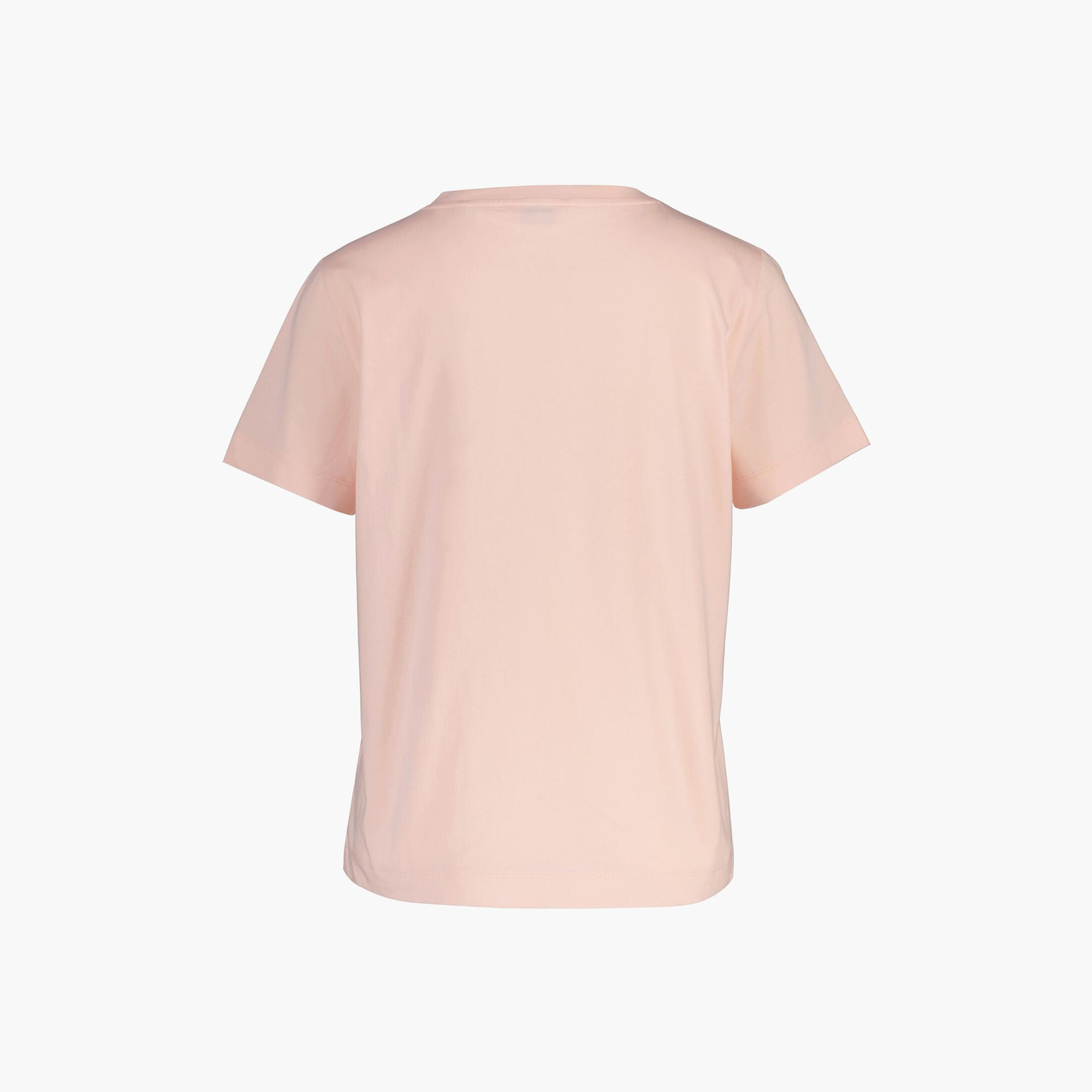 Gant Plain V-neck Short Sleeves Women's T-Shirt-women-clothing-tshirts-image-12