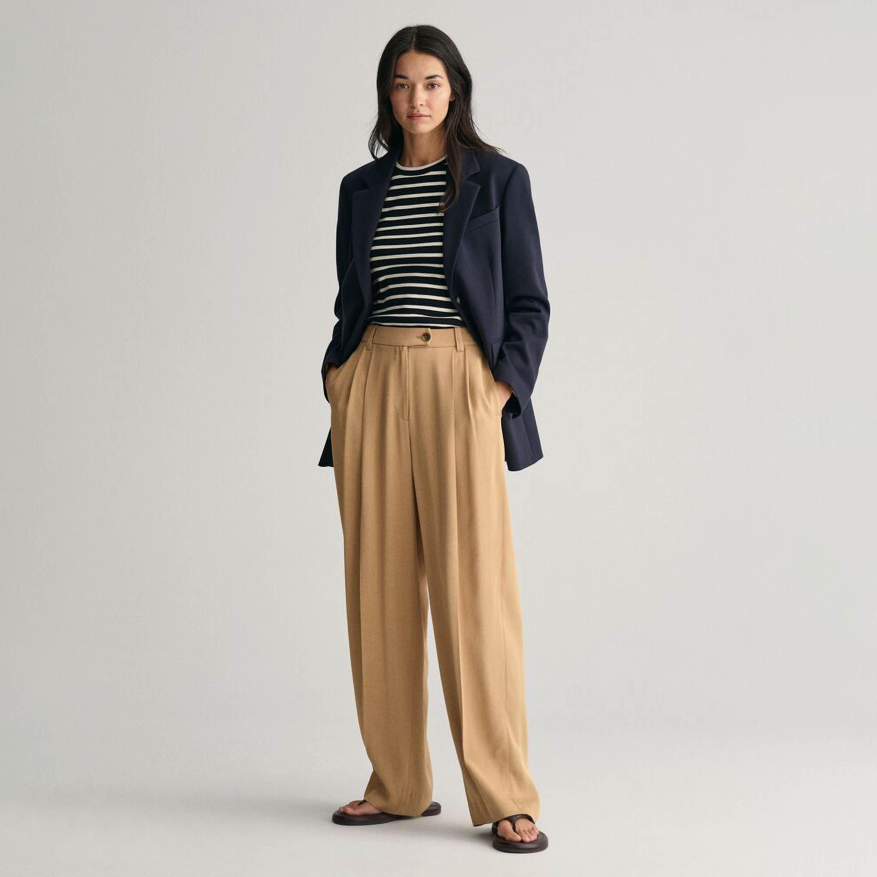 Gant Striped Round Neck Sleeveless Women's Tank Top-women-clothing-shirtsandblouses-blouses-image-2