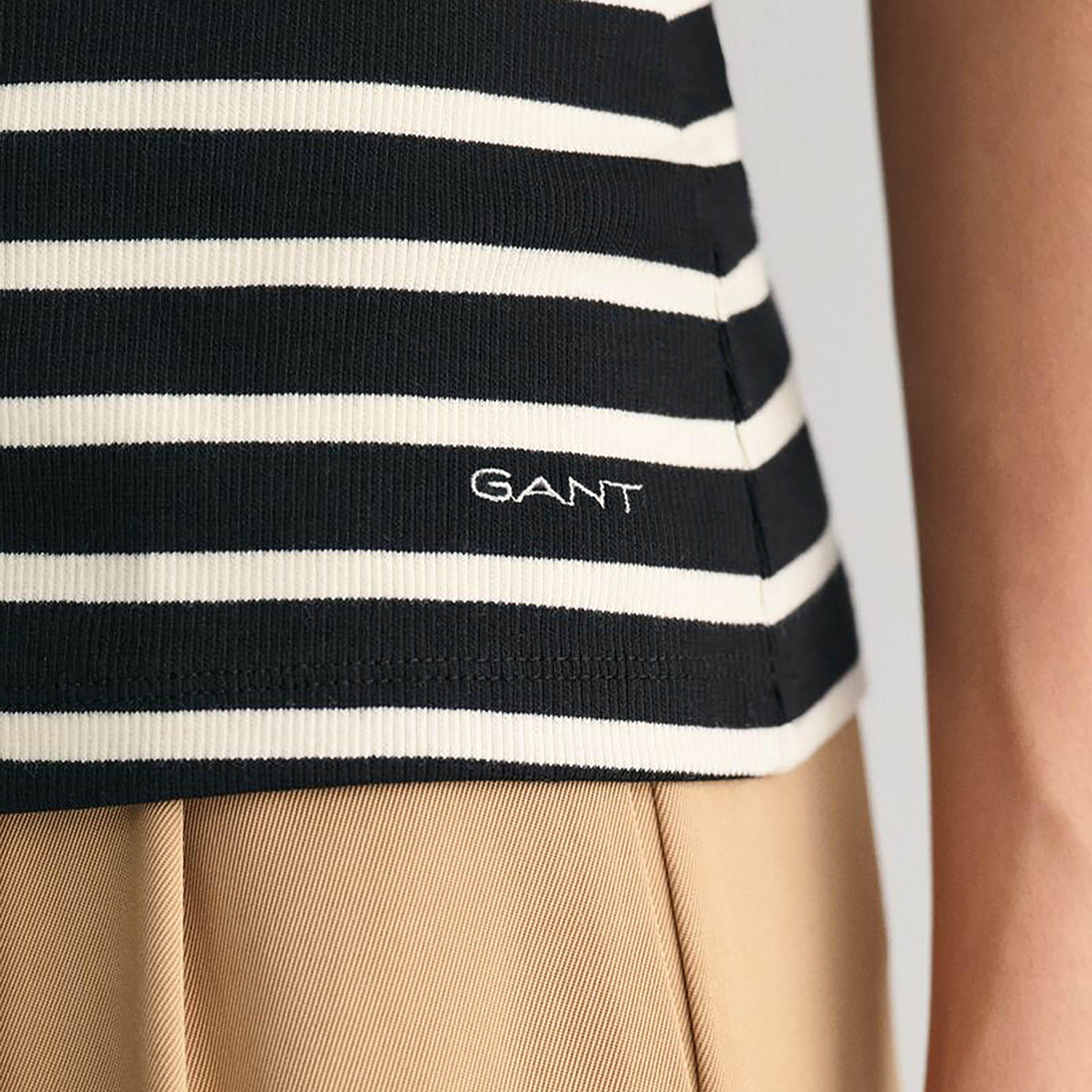 Gant Striped Round Neck Sleeveless Women's Tank Top-women-clothing-shirtsandblouses-blouses-image-3