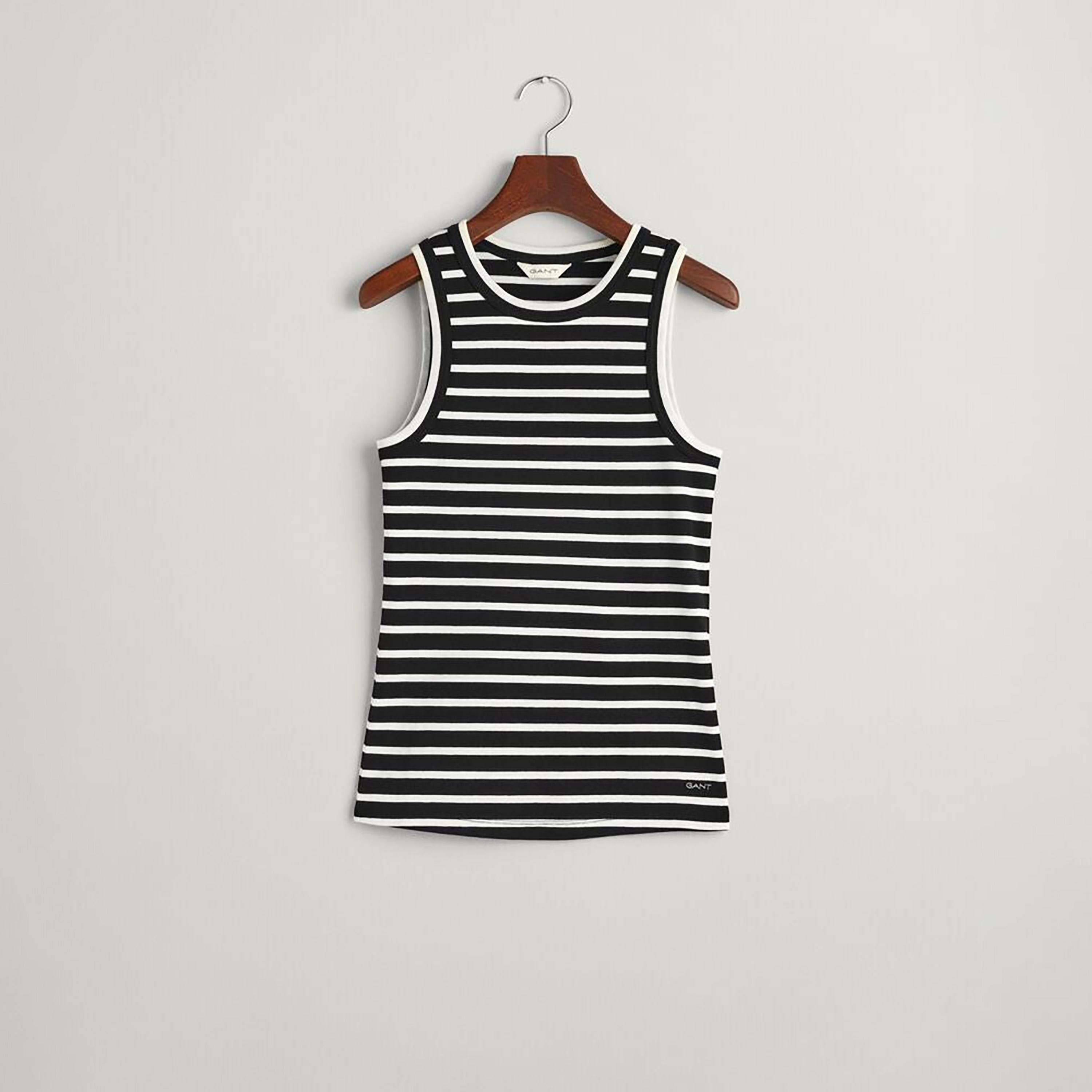 Gant Striped Round Neck Sleeveless Women's Tank Top-women-clothing-shirtsandblouses-blouses-image-5