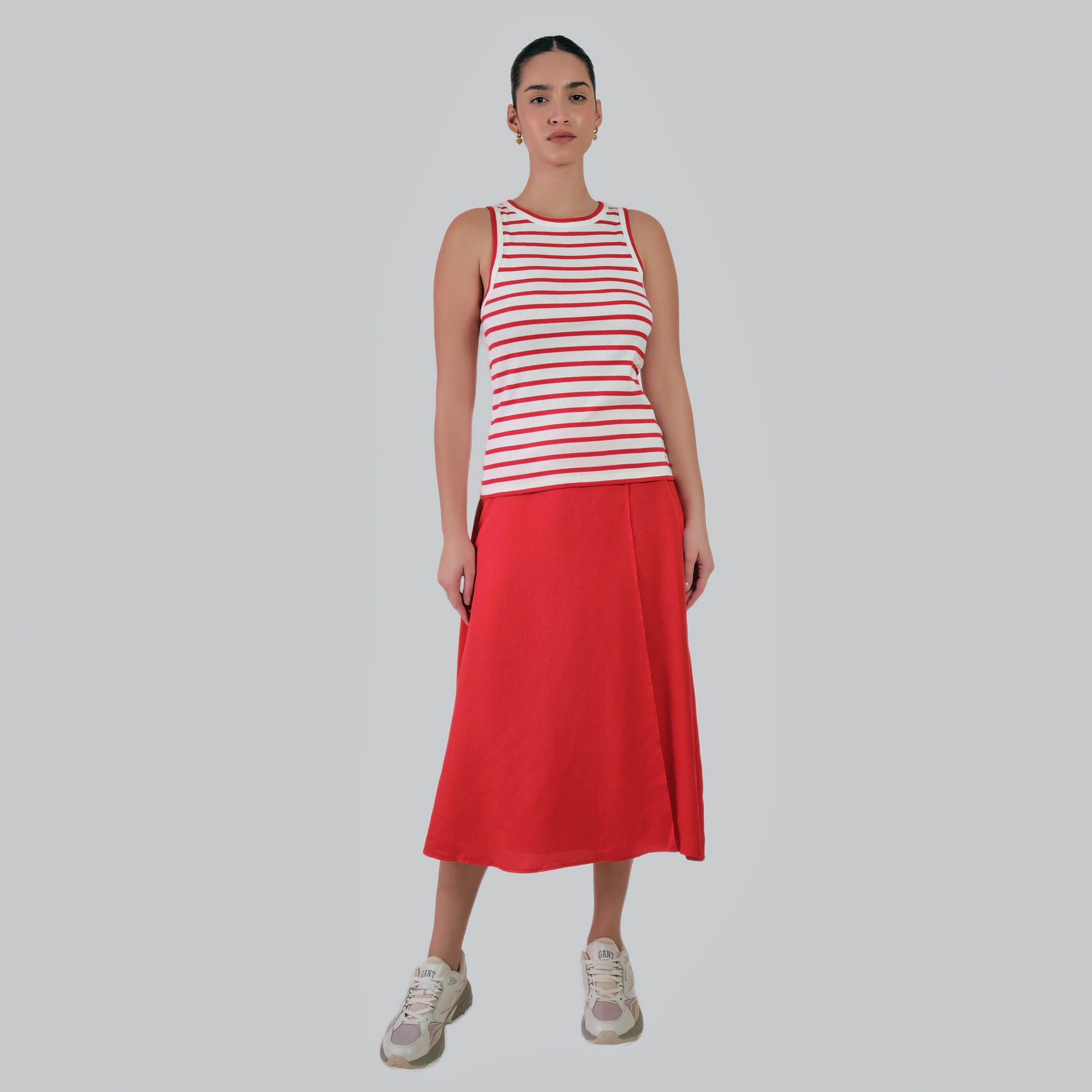 Gant Striped Round Neck Sleeveless Women's Tank Top-women-clothing-shirtsandblouses-blouses-image-11