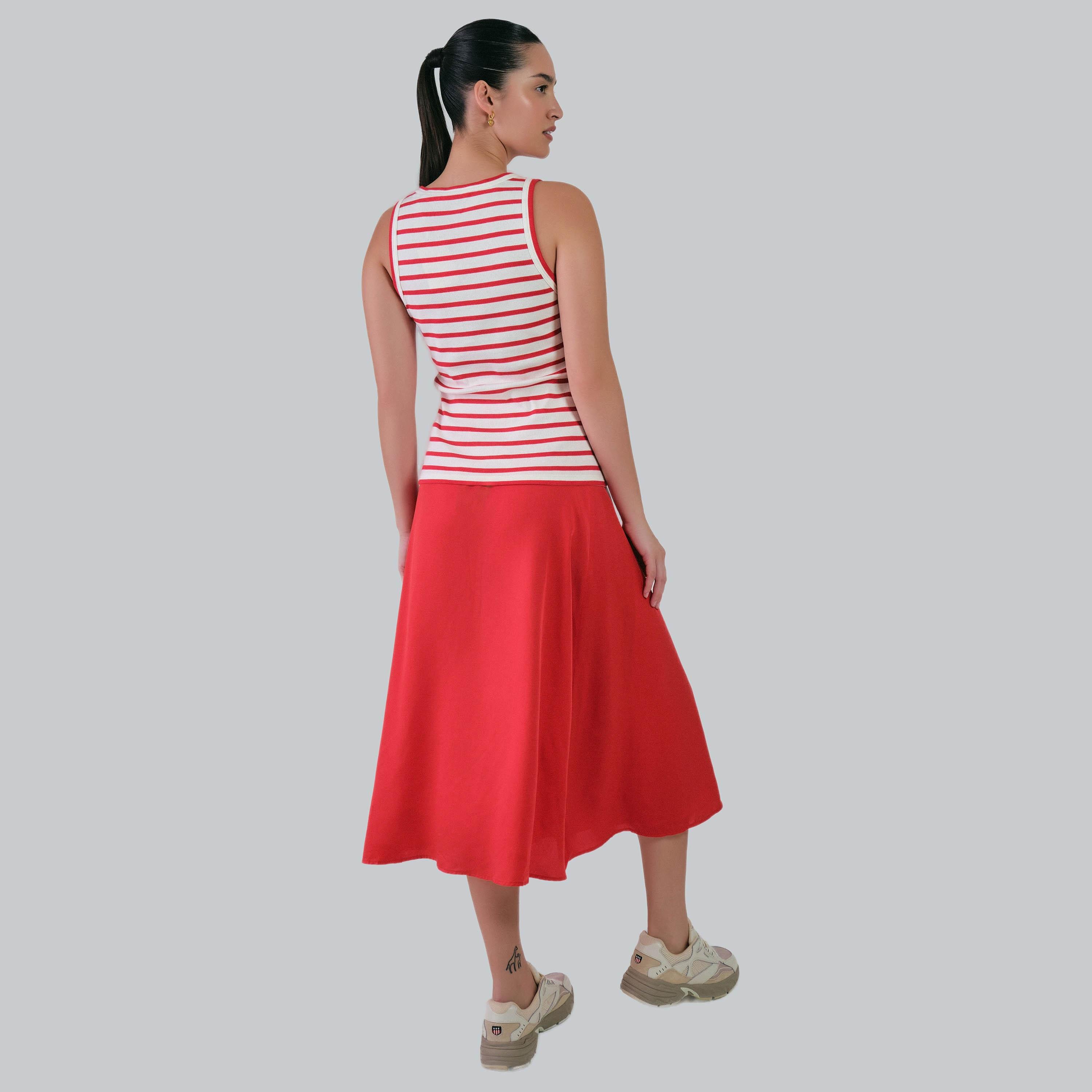 Gant Striped Round Neck Sleeveless Women's Tank Top-women-clothing-shirtsandblouses-blouses-image-14