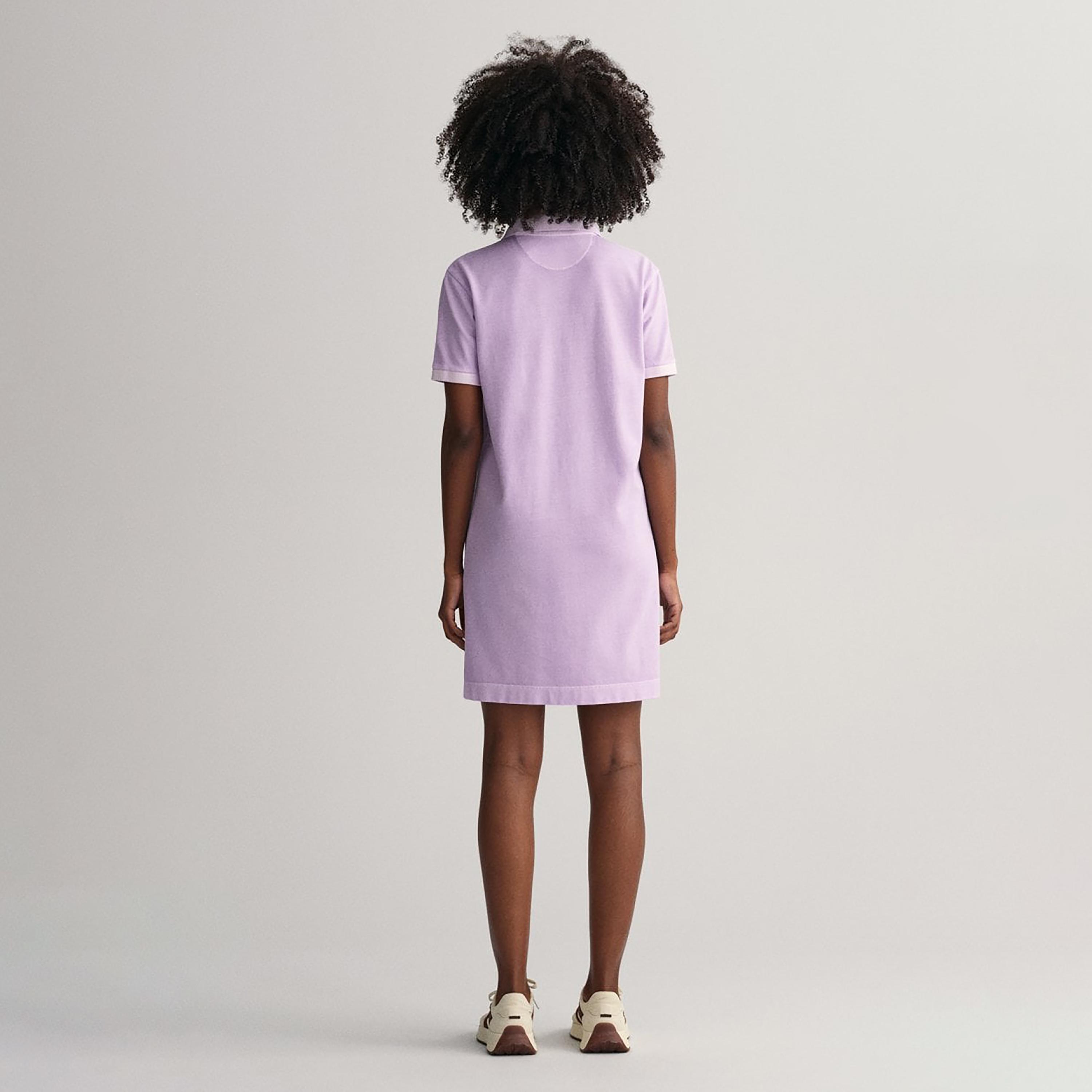 Gant Logo Detail Collared T-Shirt Mini Dress-women-clothing-dresses-image-4