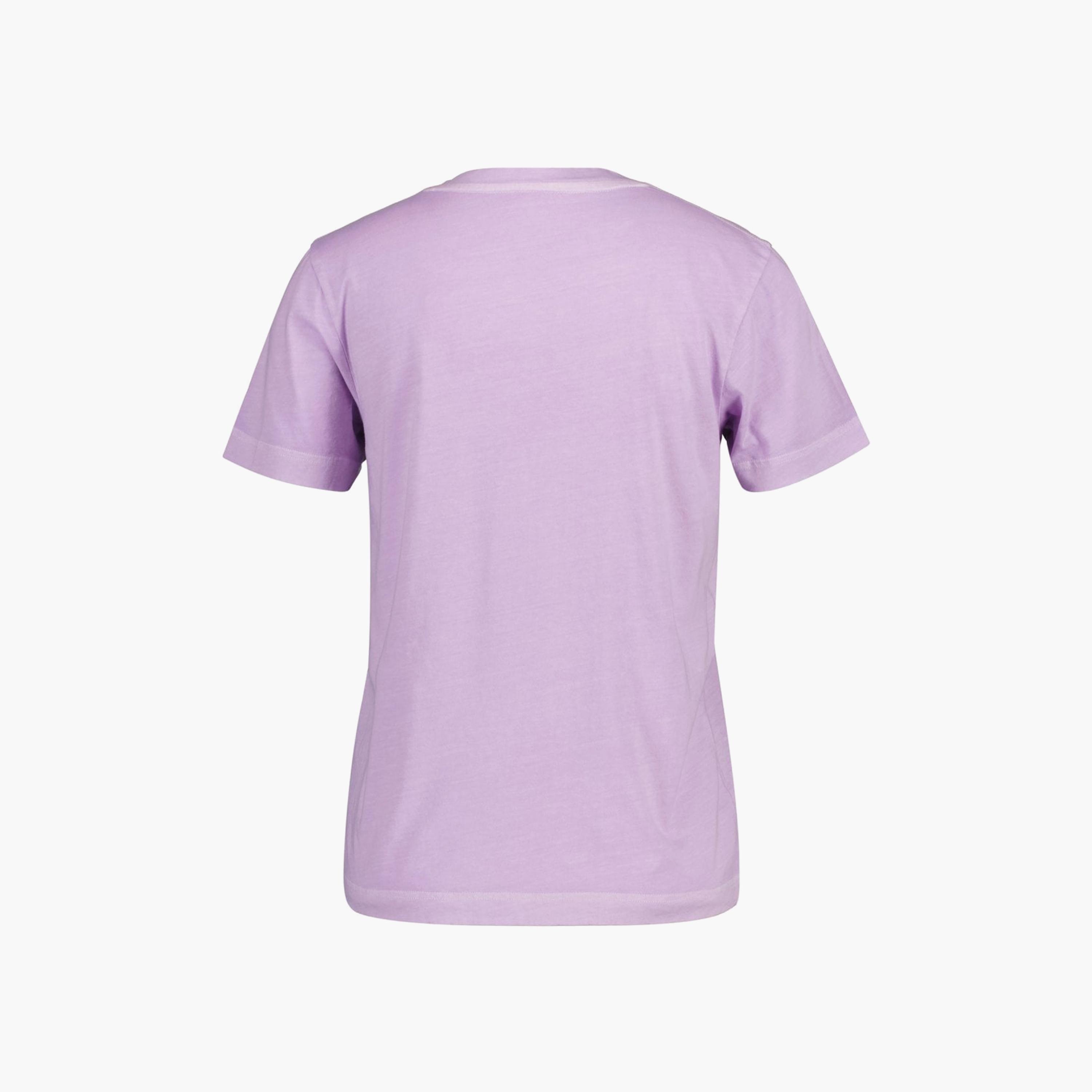 تي-شيرت جانت لوجو بأكمام قصيرة والرقبة الخامسة-women-clothing-tshirts-image-8