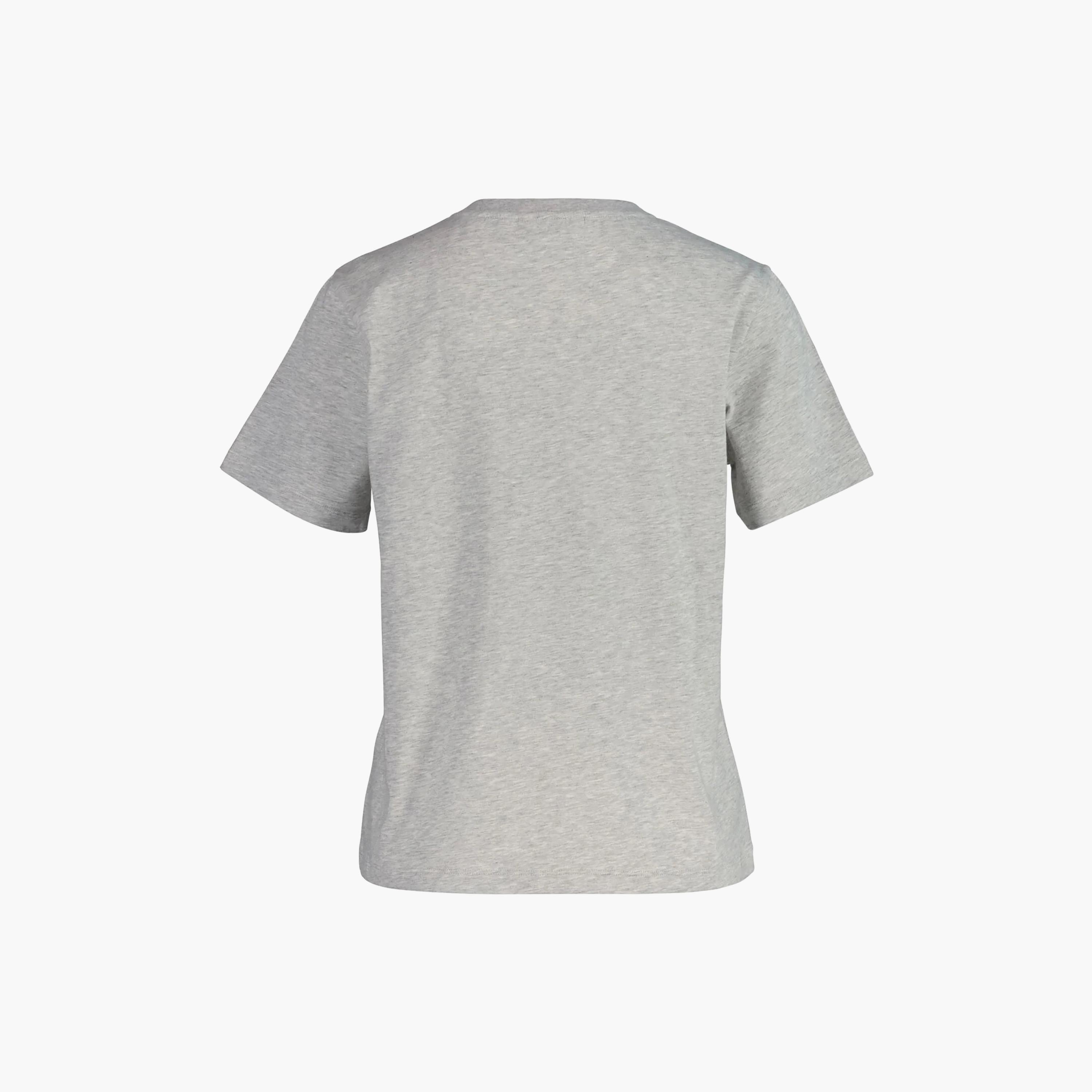 تيشيرت حريمي بياقة دائرية وأكمام قصيرة، سادة من جانت-women-clothing-tshirts-image-7