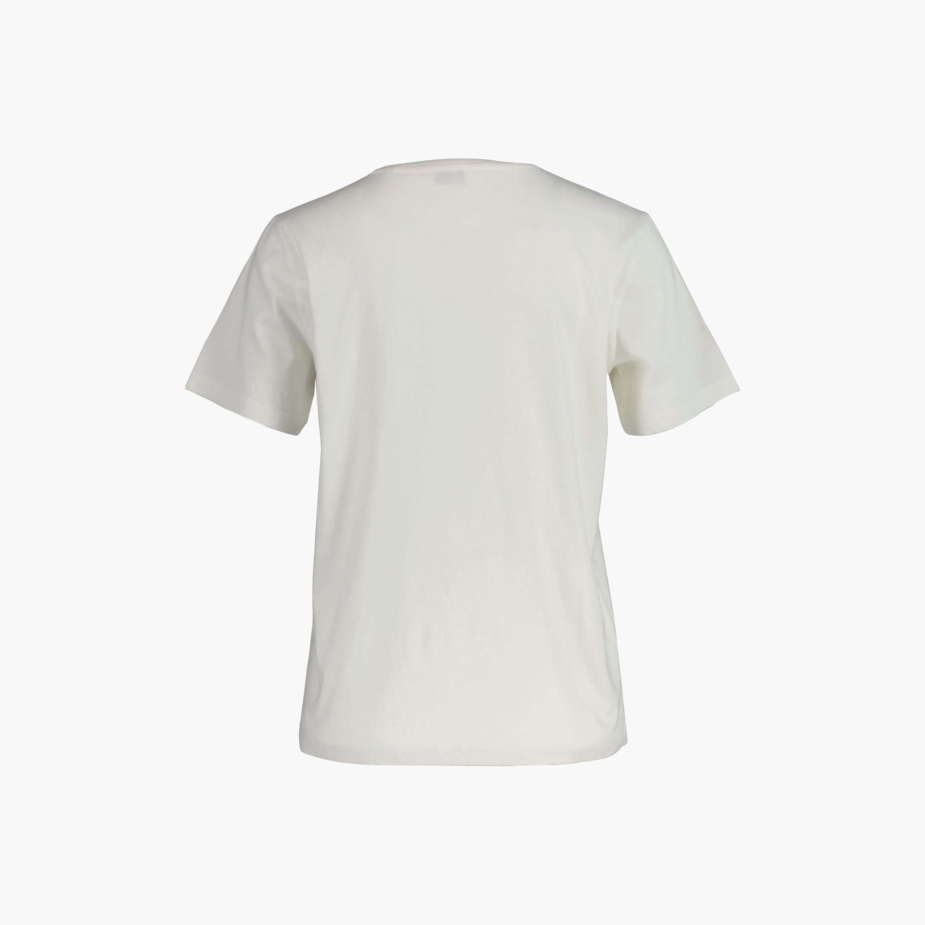 تيشيرت حريمي بياقة دائرية وأكمام قصيرة، سادة من جانت-women-clothing-tshirts-image-7