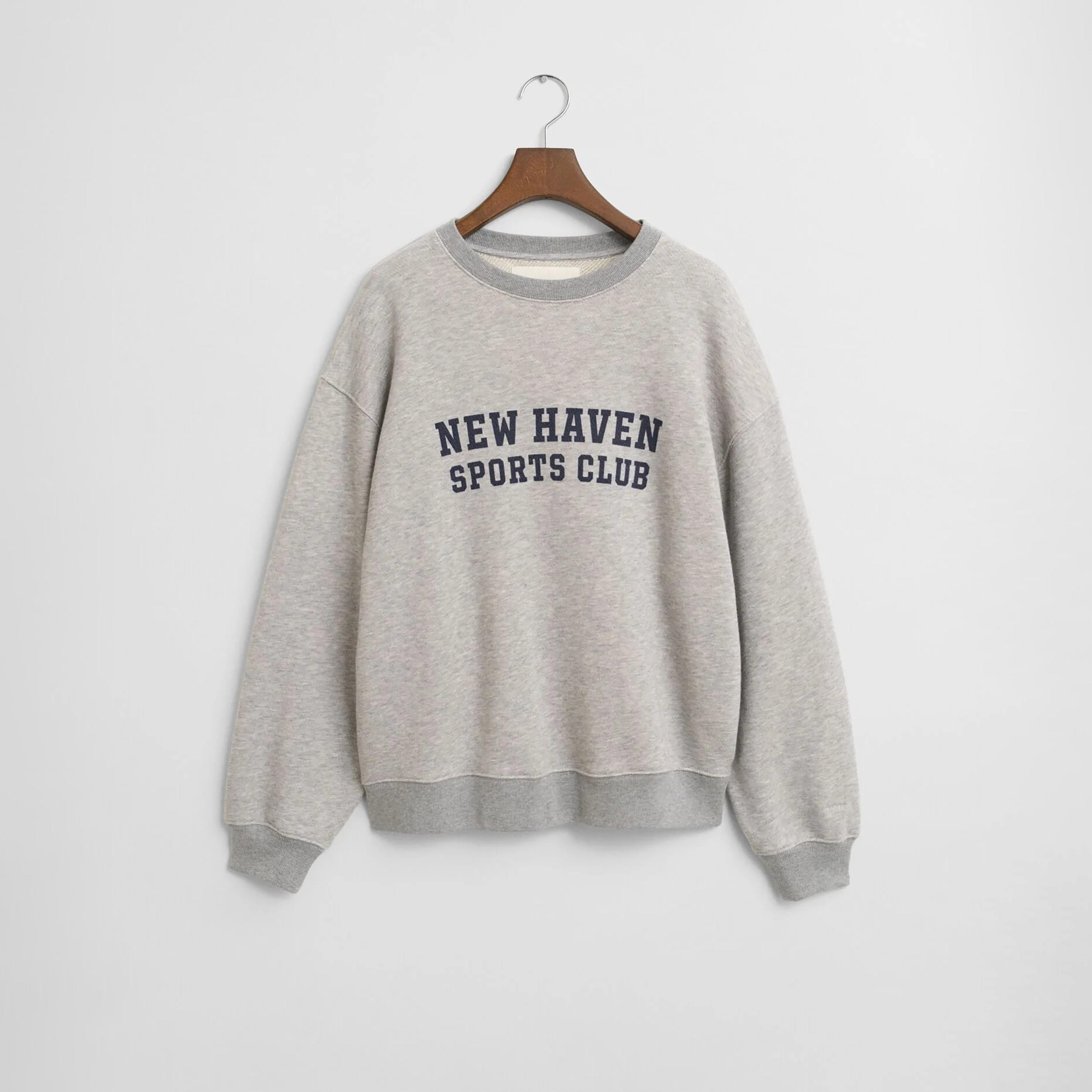 Gant Typographic Print Crew Neck Long Sleeves Women's Sweatshirt-women-clothing-hoodiesandsweatshirts-sweatshirts-image-5