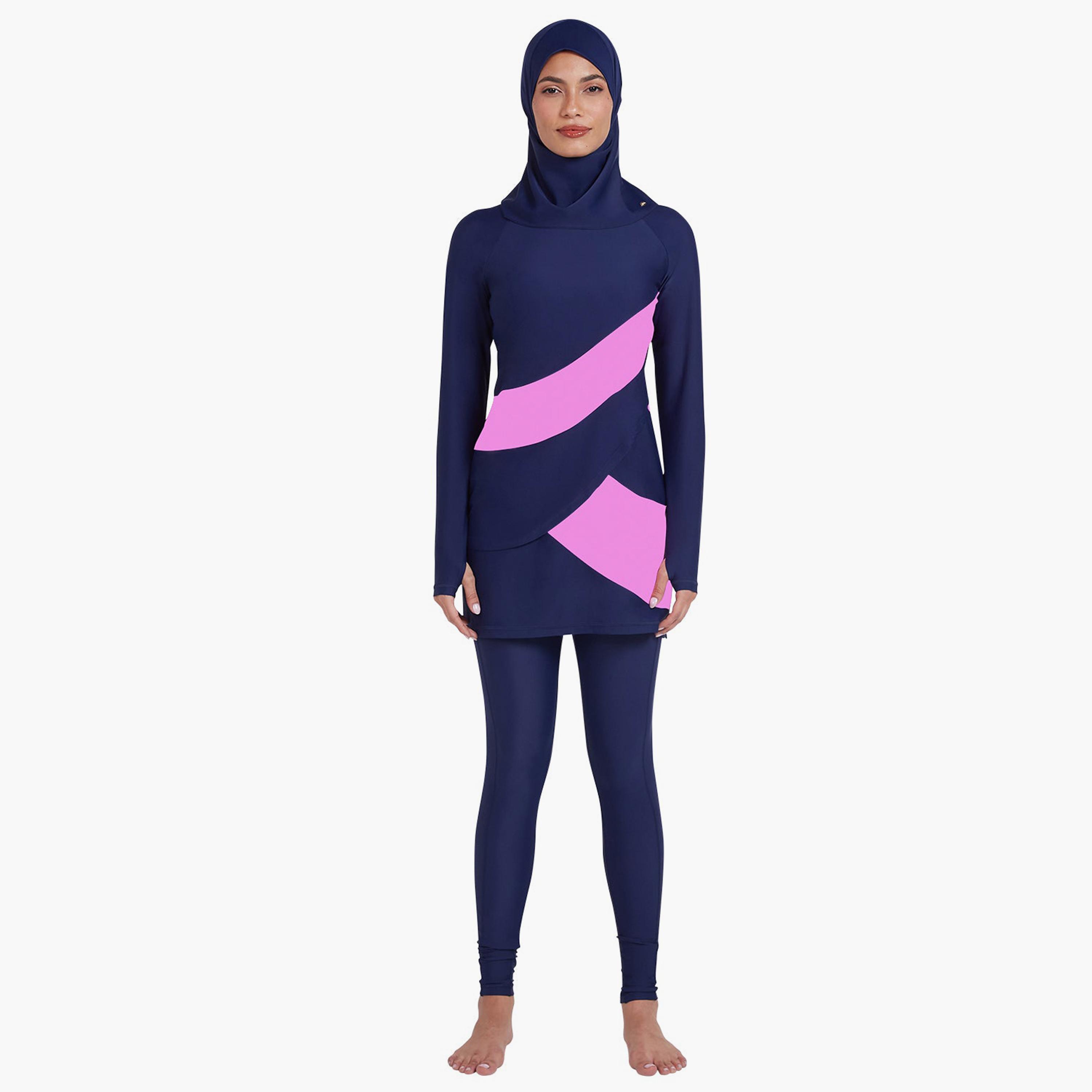 كويغا - ملابس سباحة نسائي محتشم من ثلاث قطع-women-clothing-swimandbeach-burkinis-image-1