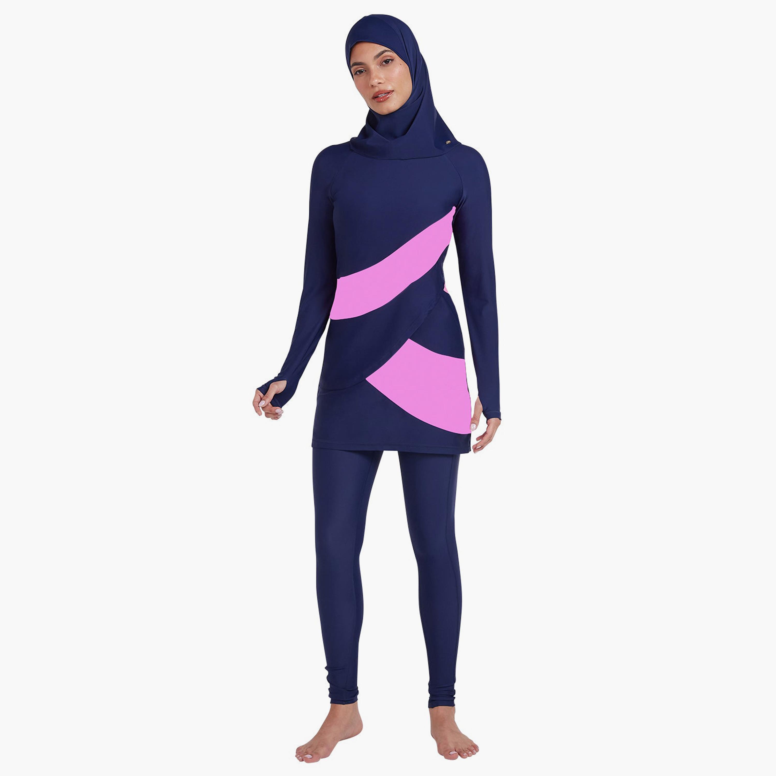 كويغا - ملابس سباحة نسائي محتشم من ثلاث قطع-women-clothing-swimandbeach-burkinis-image-4