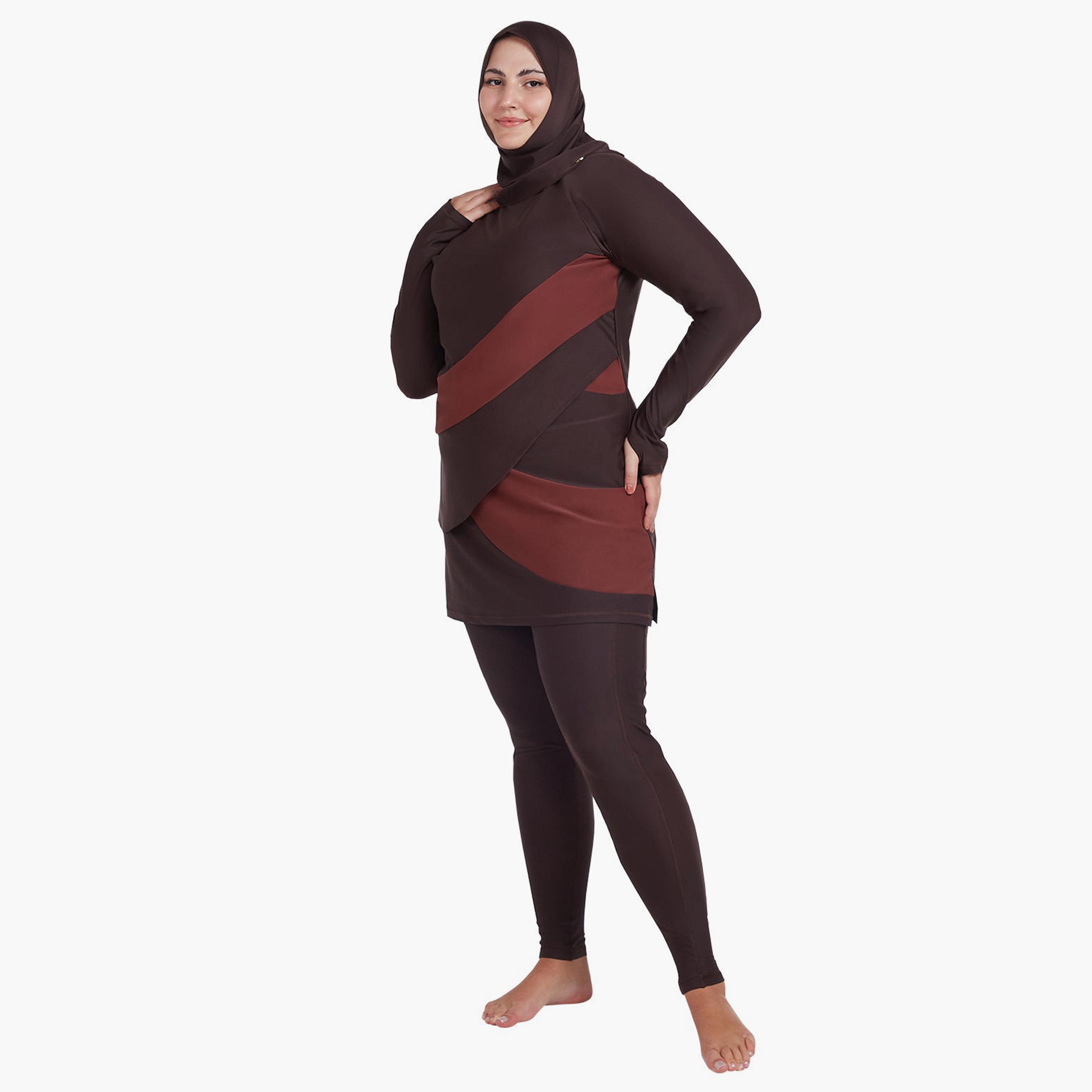 كويغا - ملابس سباحة نسائي محتشم من ثلاث قطع-women-clothing-swimandbeach-burkinis-image-3