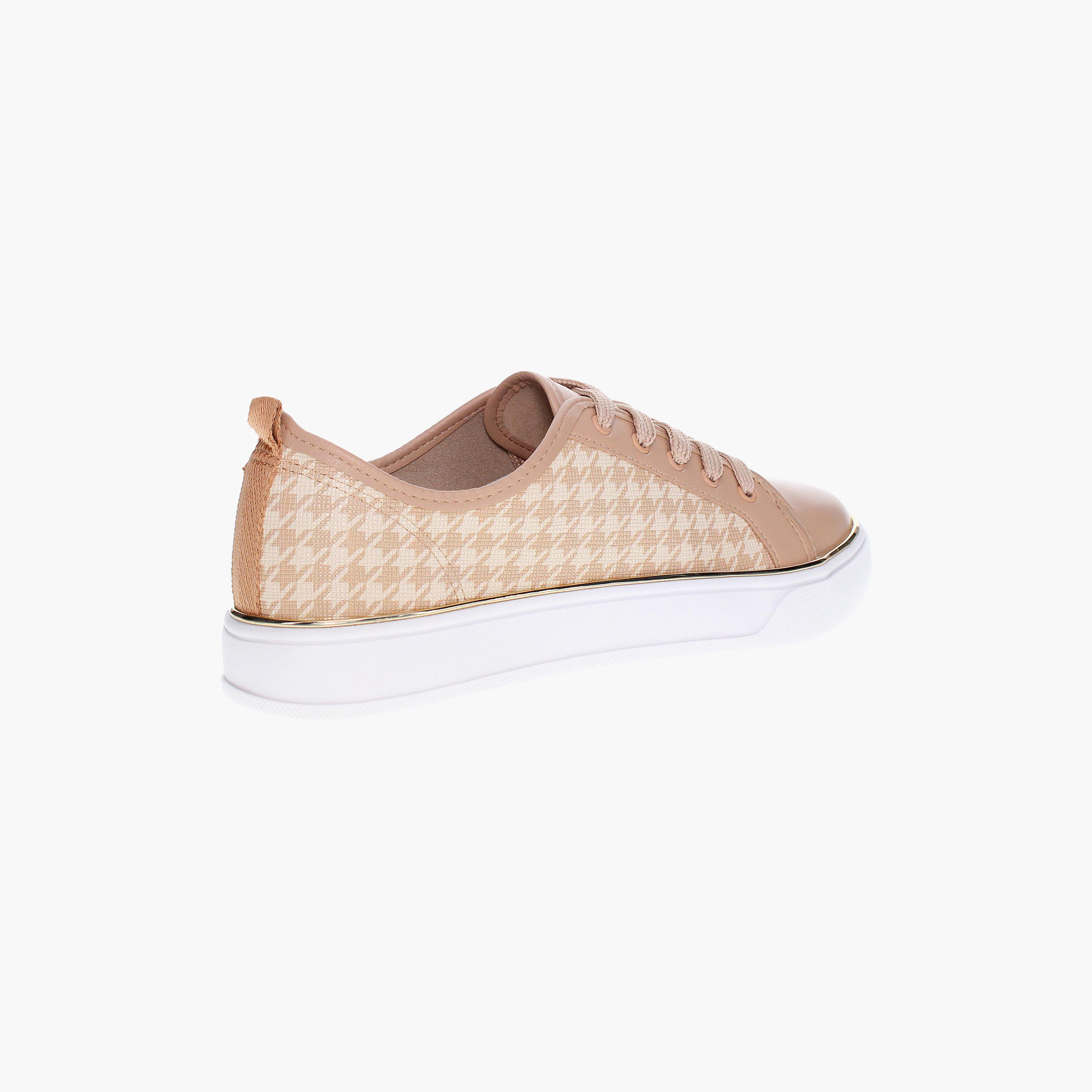 أحذية سنيكرز النسائية من بيرا ريو برباط علوي منخفض مع تصميم بطانة | 4294-306-26076-women-shoes-sneakers-image-2