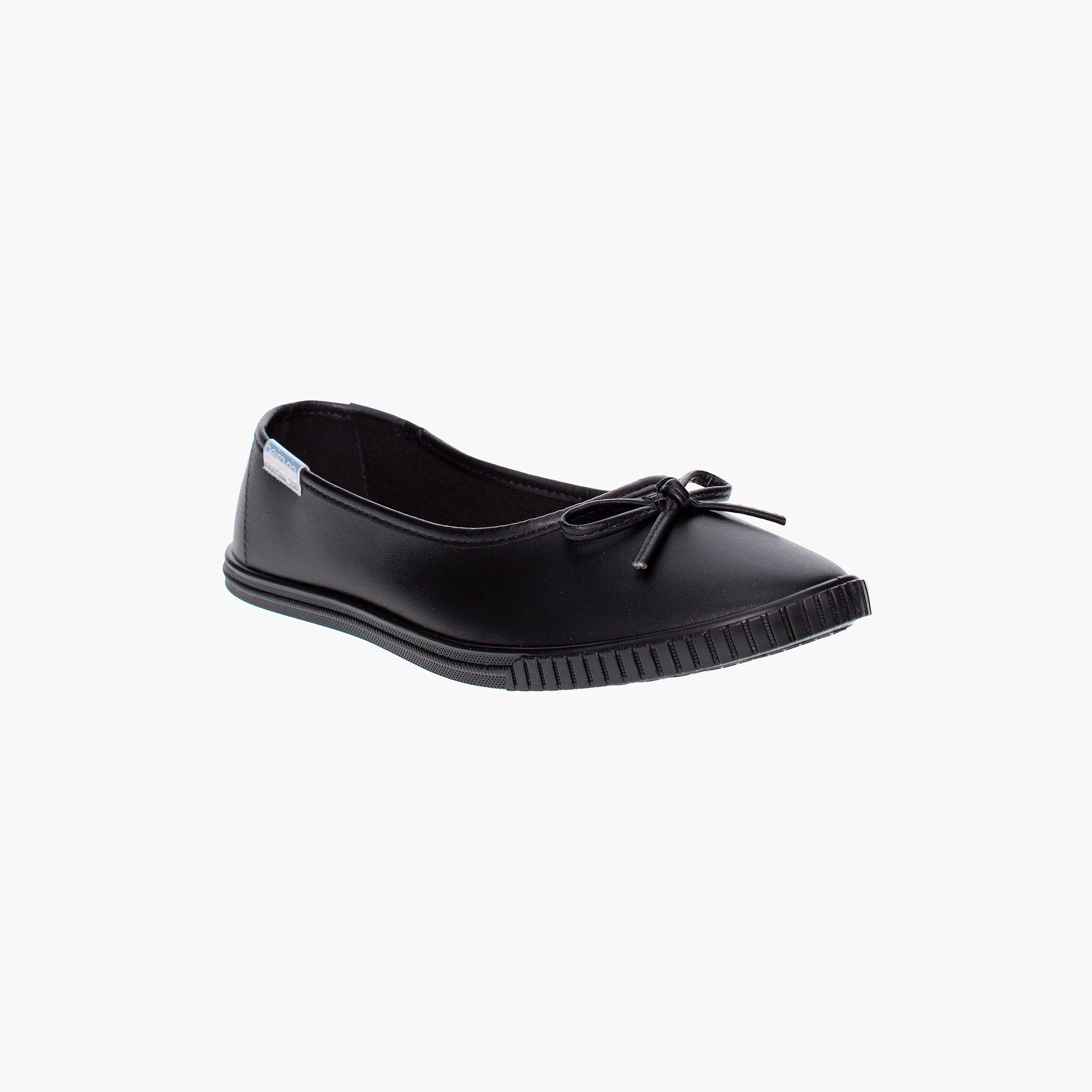 حذاء كاجوال نسائي من بيرا ريو ذو سلیب آن مع مزين فيونكة | 4297-204-7800-women-shoes-loafersandmoccasins-image-1