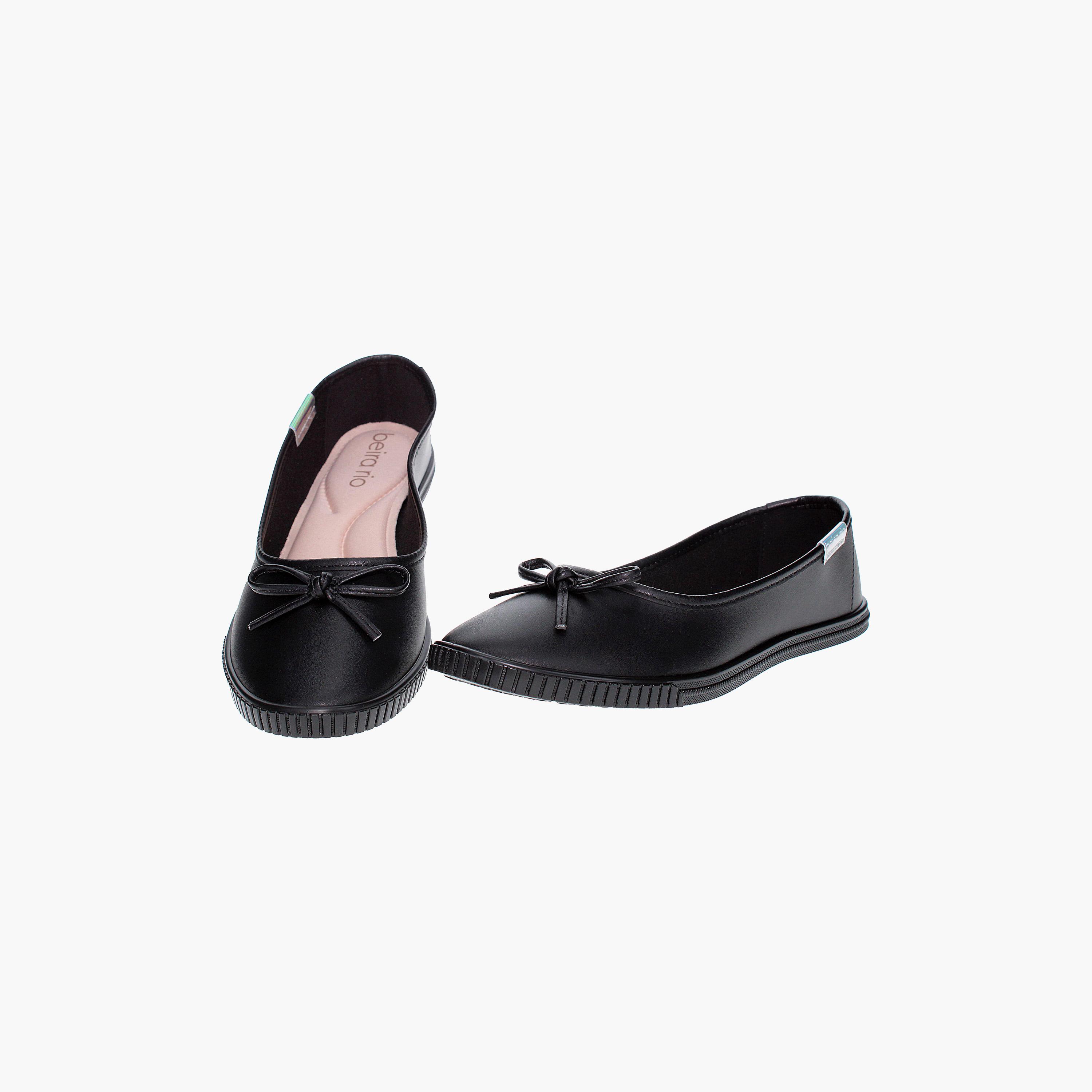 حذاء كاجوال نسائي من بيرا ريو ذو سلیب آن مع مزين فيونكة | 4297-204-7800-women-shoes-loafersandmoccasins-image-4
