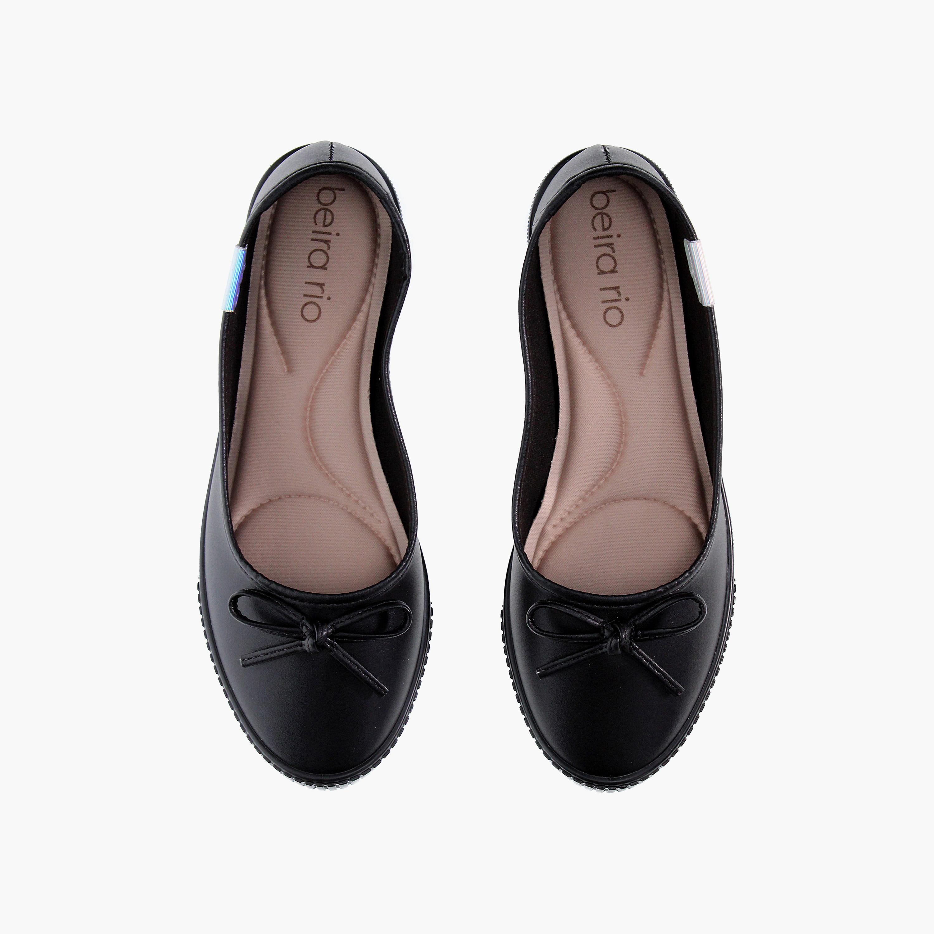 حذاء كاجوال نسائي من بيرا ريو ذو سلیب آن مع مزين فيونكة | 4297-204-7800-women-shoes-loafersandmoccasins-image-5